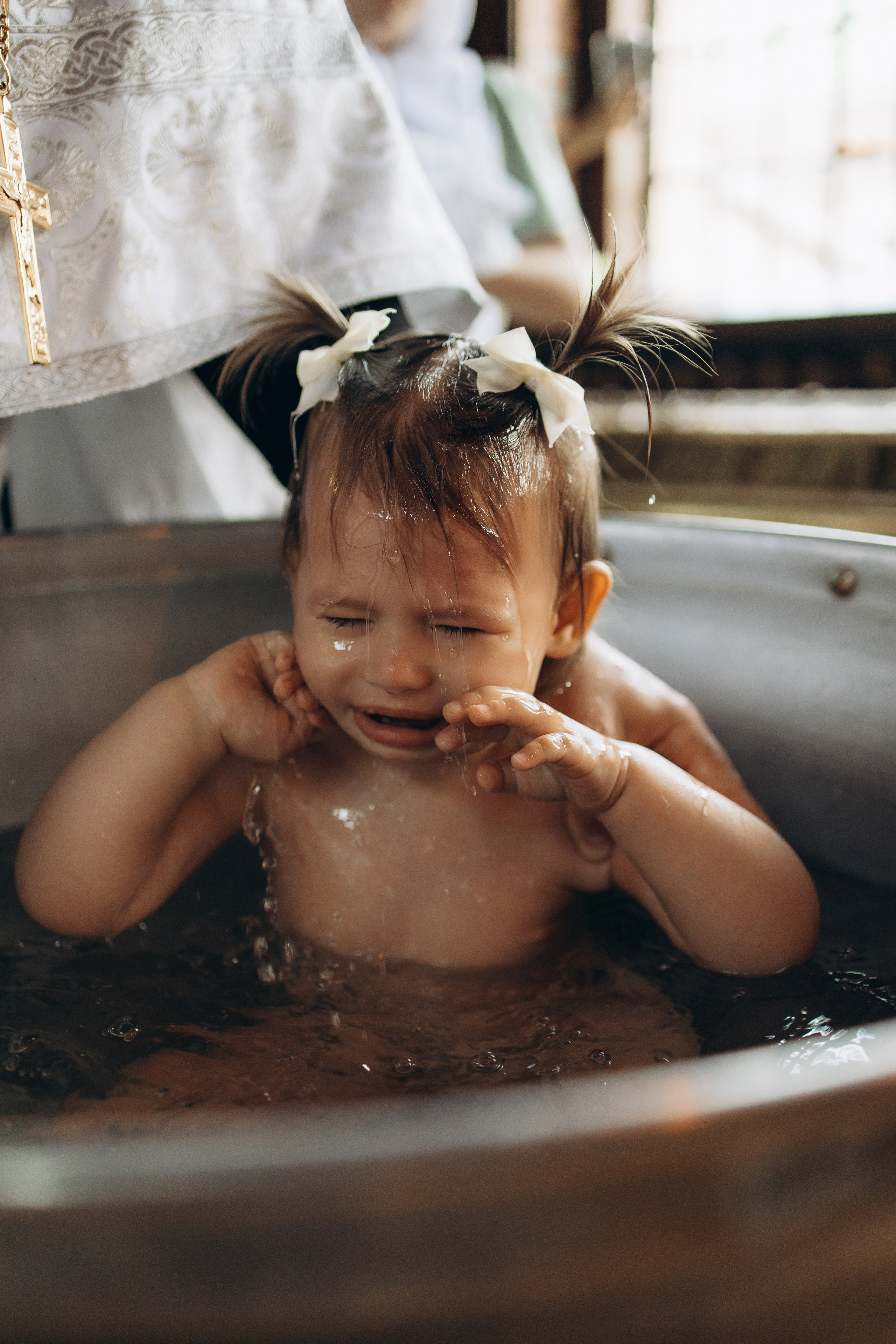 Крещение Стефании. Самый теплый фотограф в Краснодаре Рябоконь Ксения