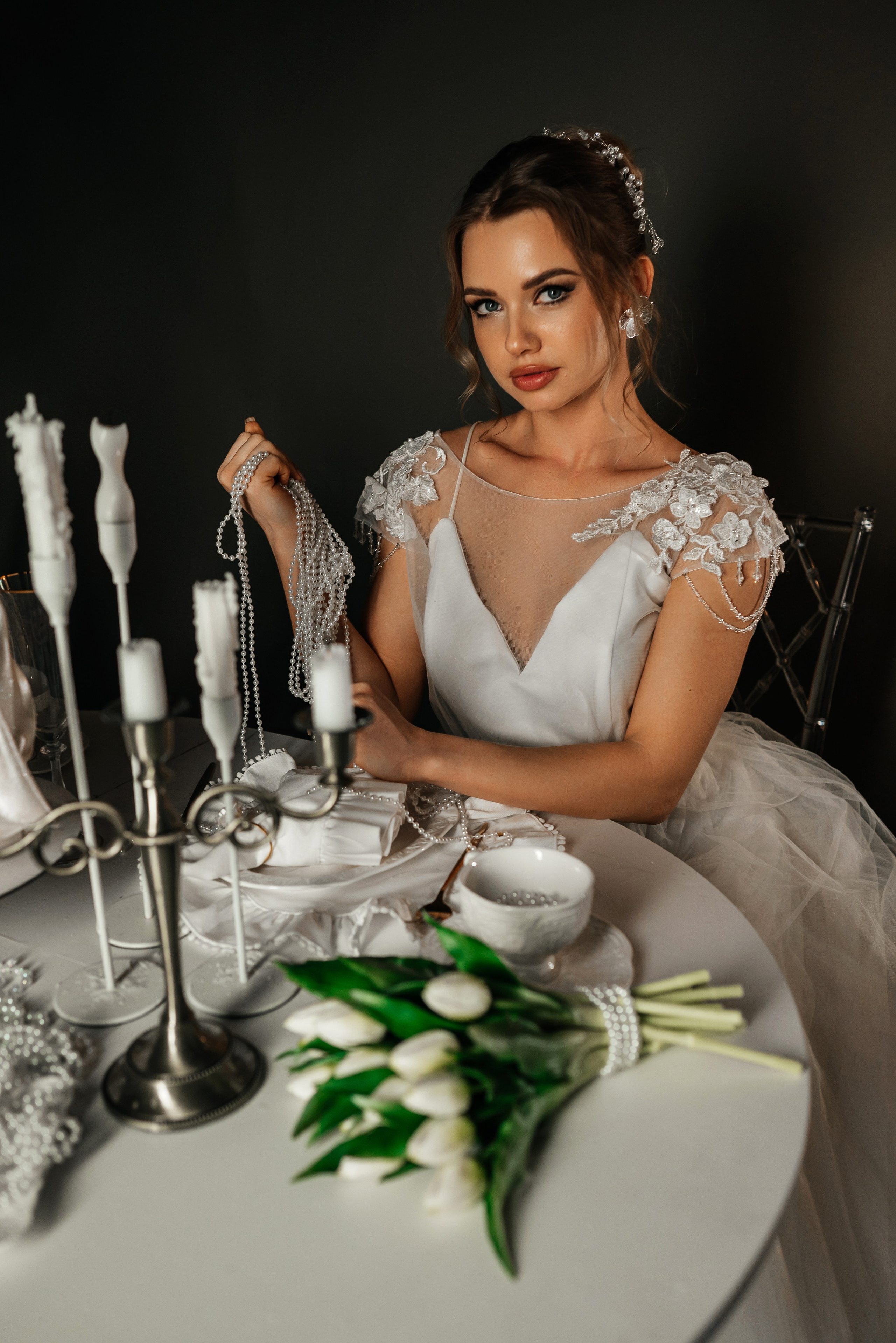 Невеста в фотостудии. Фотограф в Каменске-Шахтинском Ольга Сагал