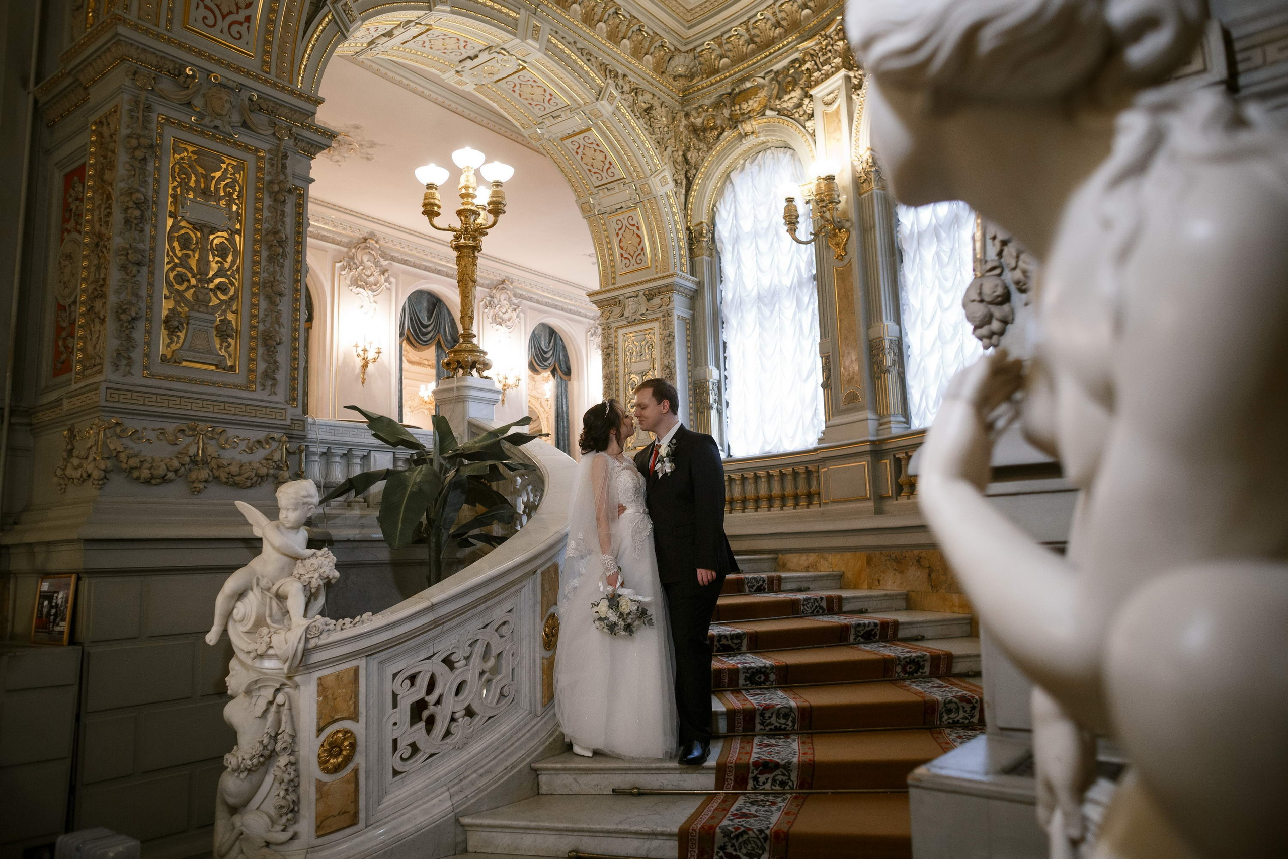 Свадьба в день влюблённых 14 февраля. Свадебный фотограф Игорь Брундасов 8PHOTO на свадьбу венчание загс СПб