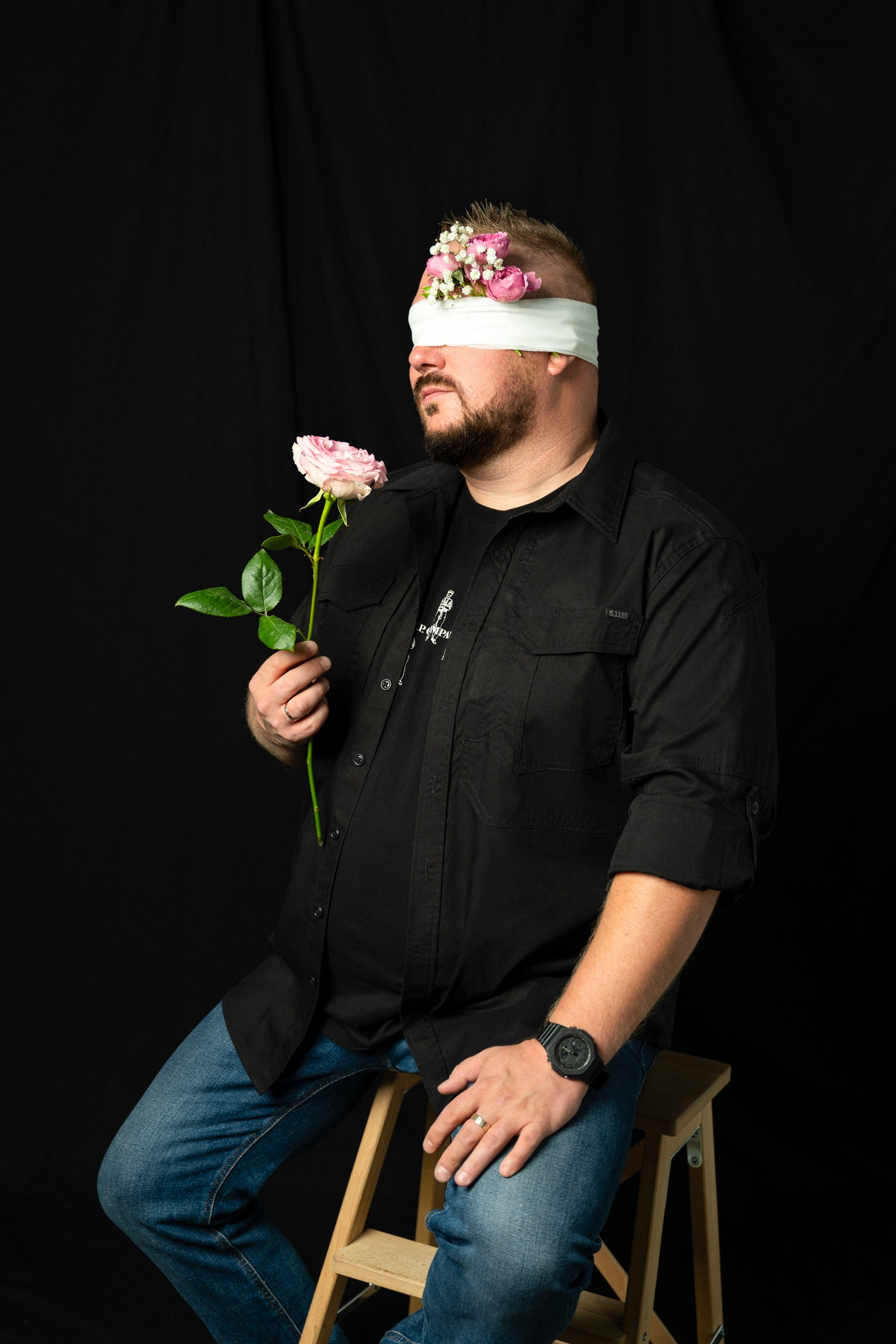 Мужчины в цветах🫀. Фотограф Ольга Молева