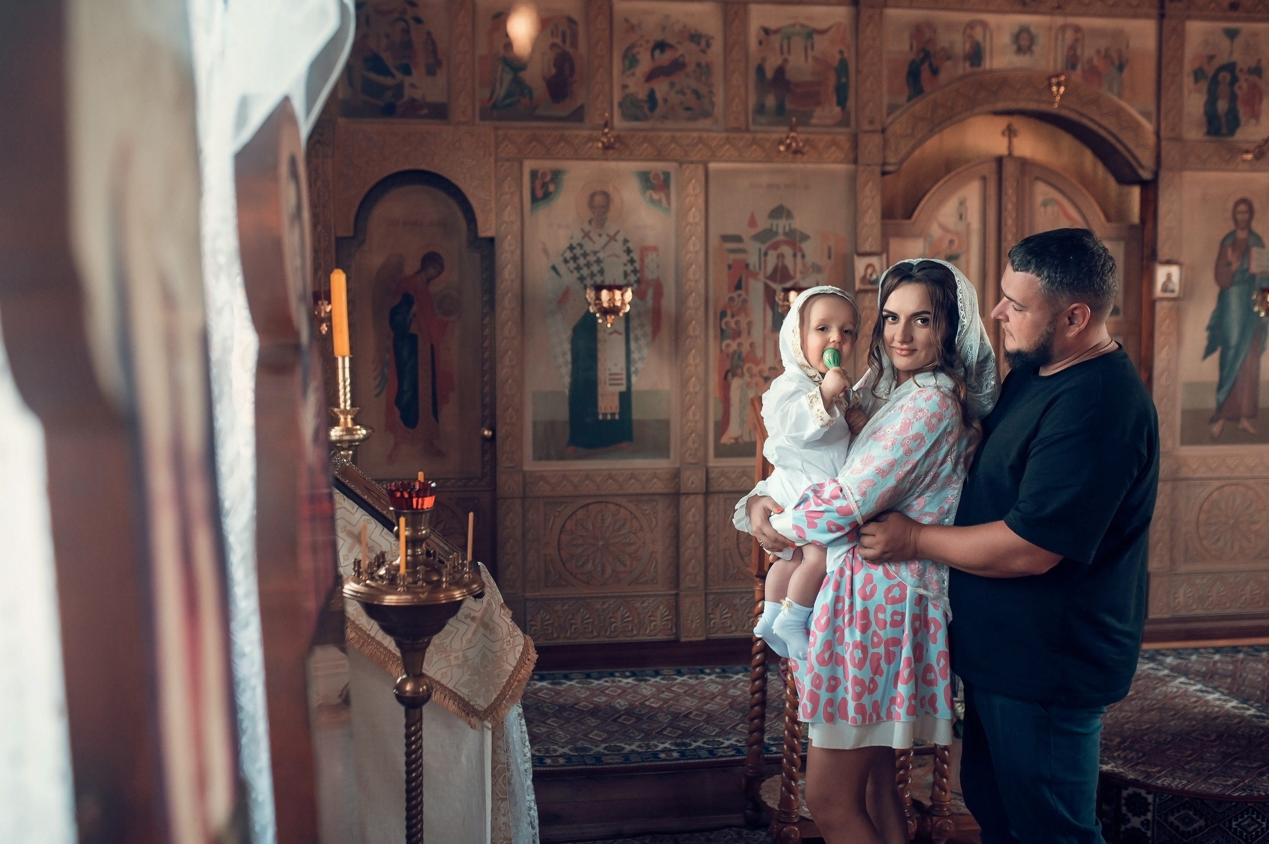 Церковь Покрова Пресвятой Богородицы в Полянах. Семейный фотограф Олеся Батурина Рязань