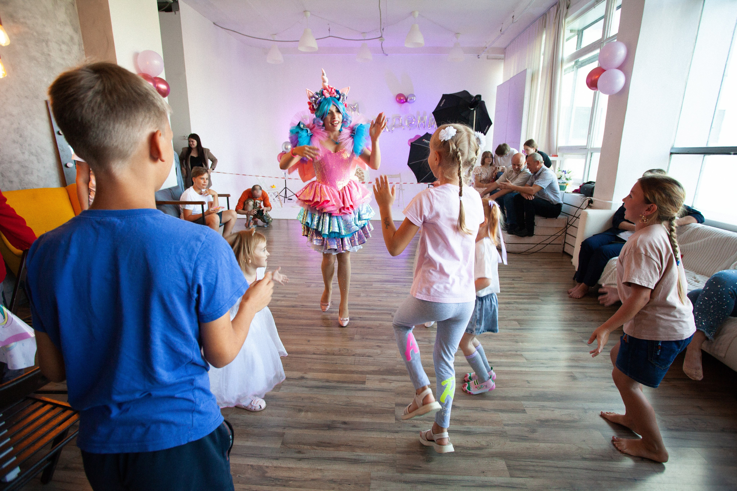 День рождения в фотостудии. Фотограф Дарья Локотко в Красноярске