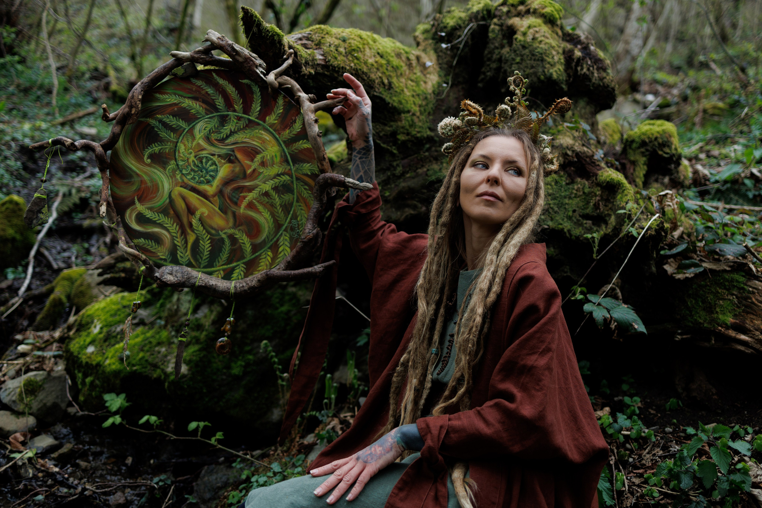 Индивидуальная фотосессия для художницы Вероники Самариной