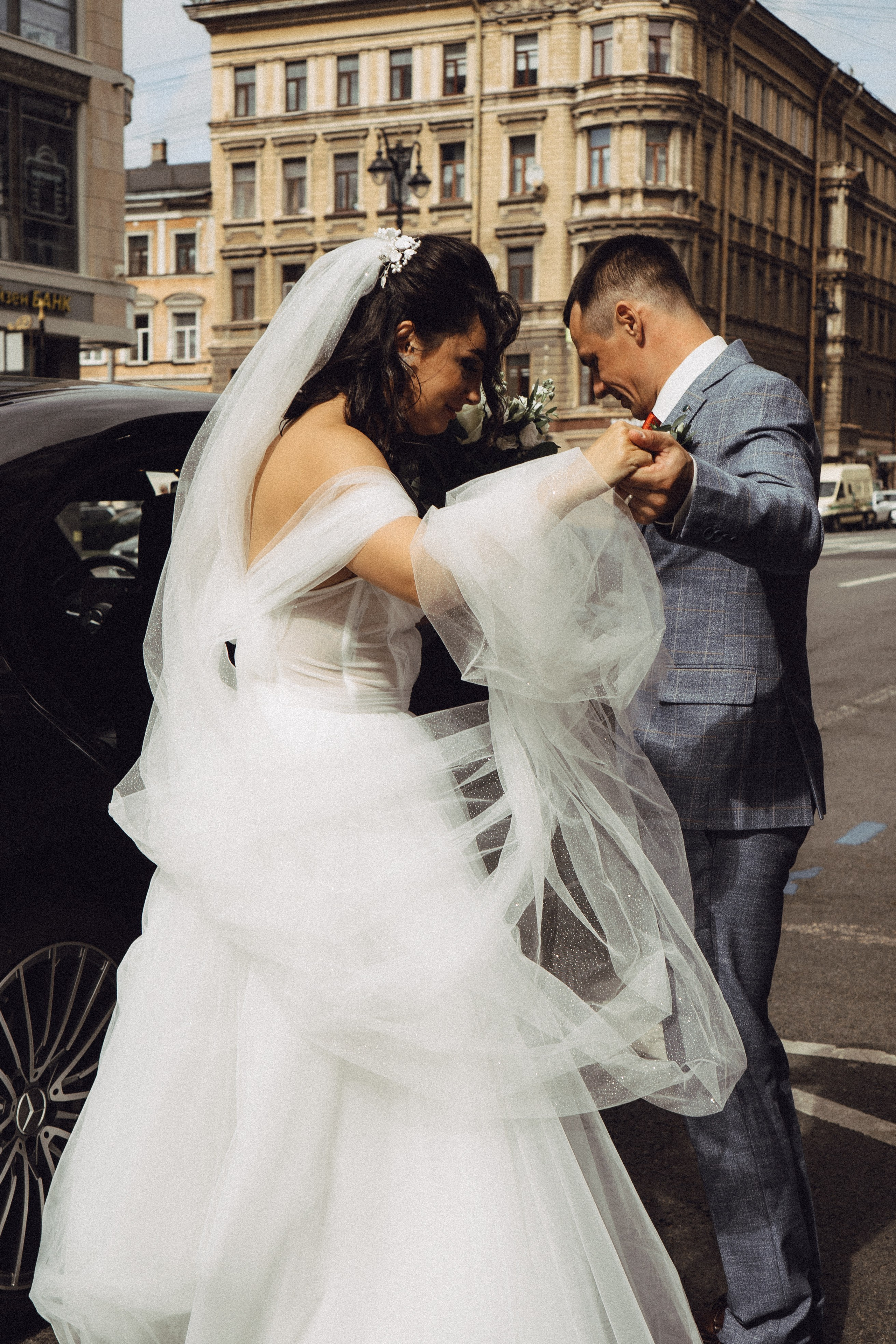 СВАДЕБНАЯ ПРОГУЛКА РЕСТОРАН МЫ ЖЕ НА ТЫ И ФОТОСЕССИИЯ С АВТОМОБИЛЕМ. Профессиональный фотограф, Санкт-Петербург — Виктория Богомолова