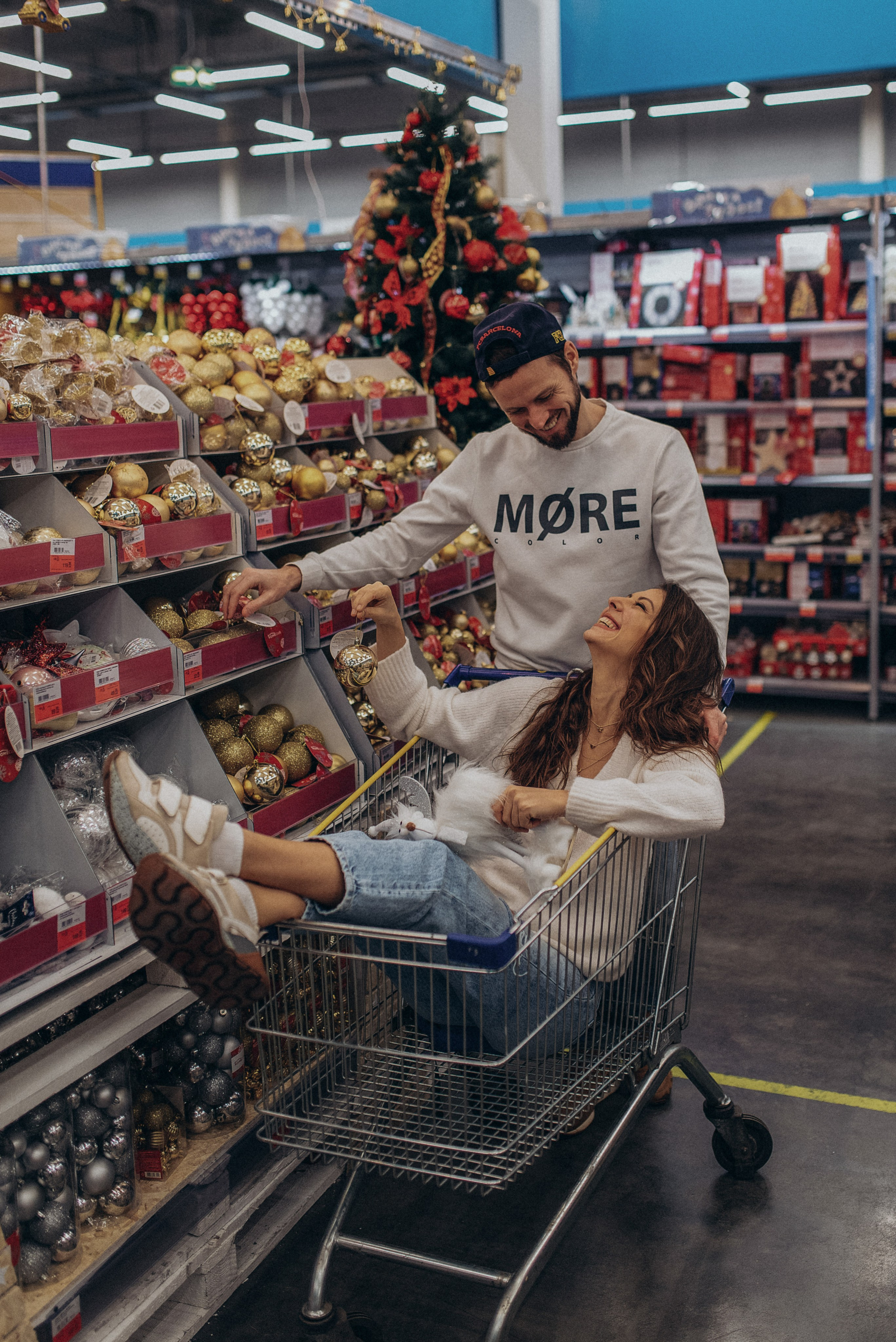Lovestory в супермаркете. Семейный фотограф в Москве Екатерина Север