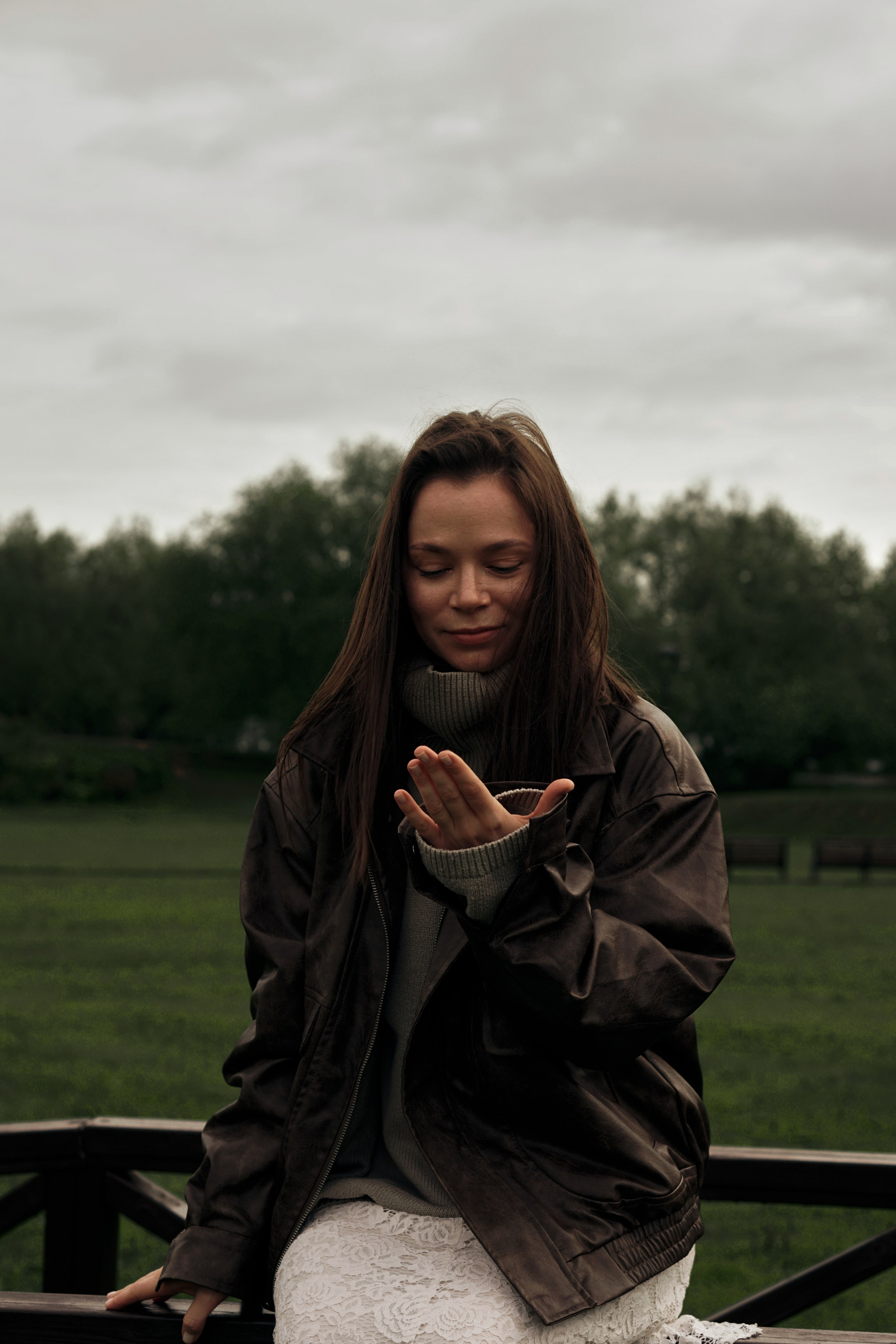 Марина в Поле. Фотограф Москва — Полина Робин