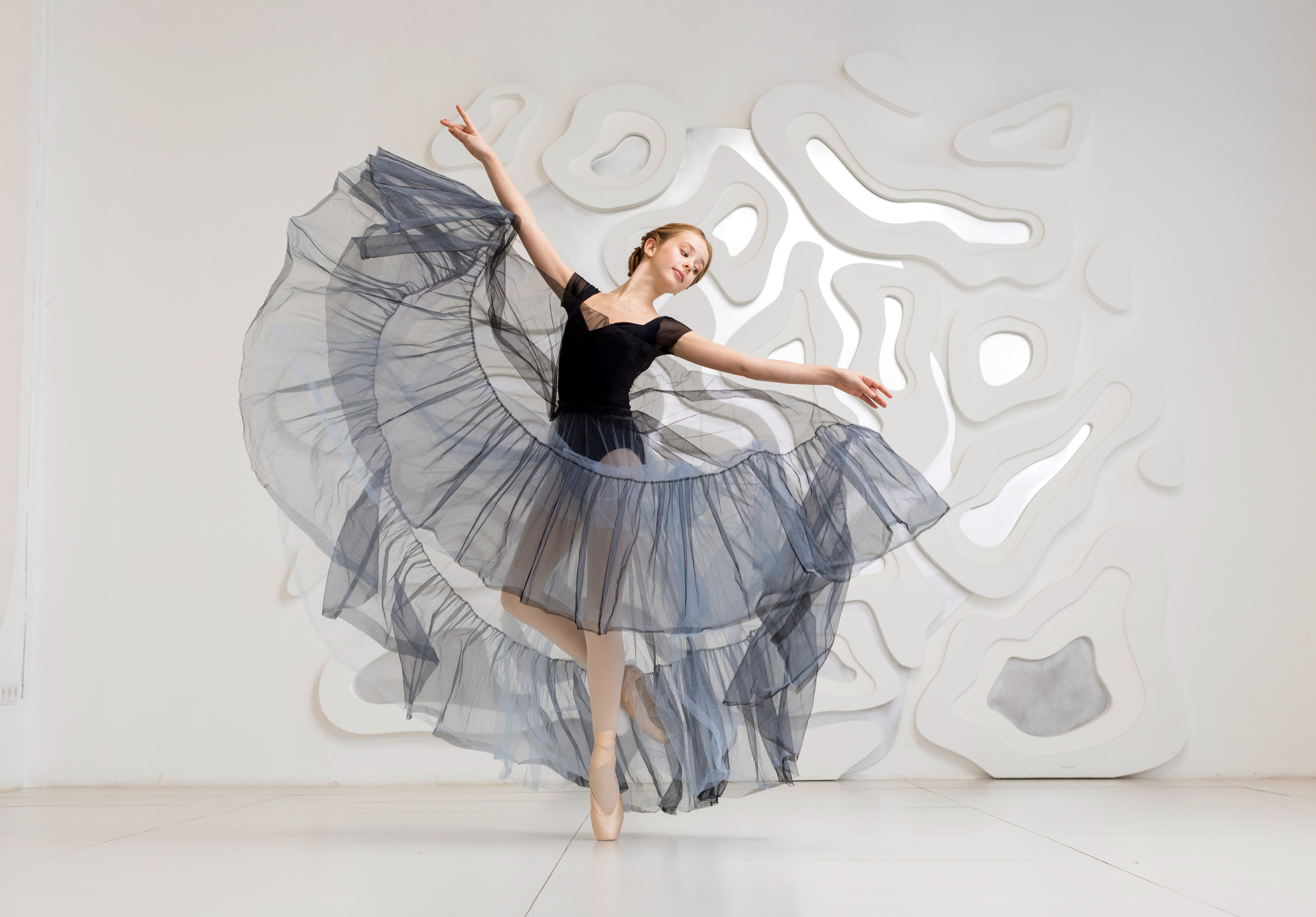 Воздушная юбка прозрачная напрокат Marine. Балетный фотограф Алина Ханько — Душа Балета