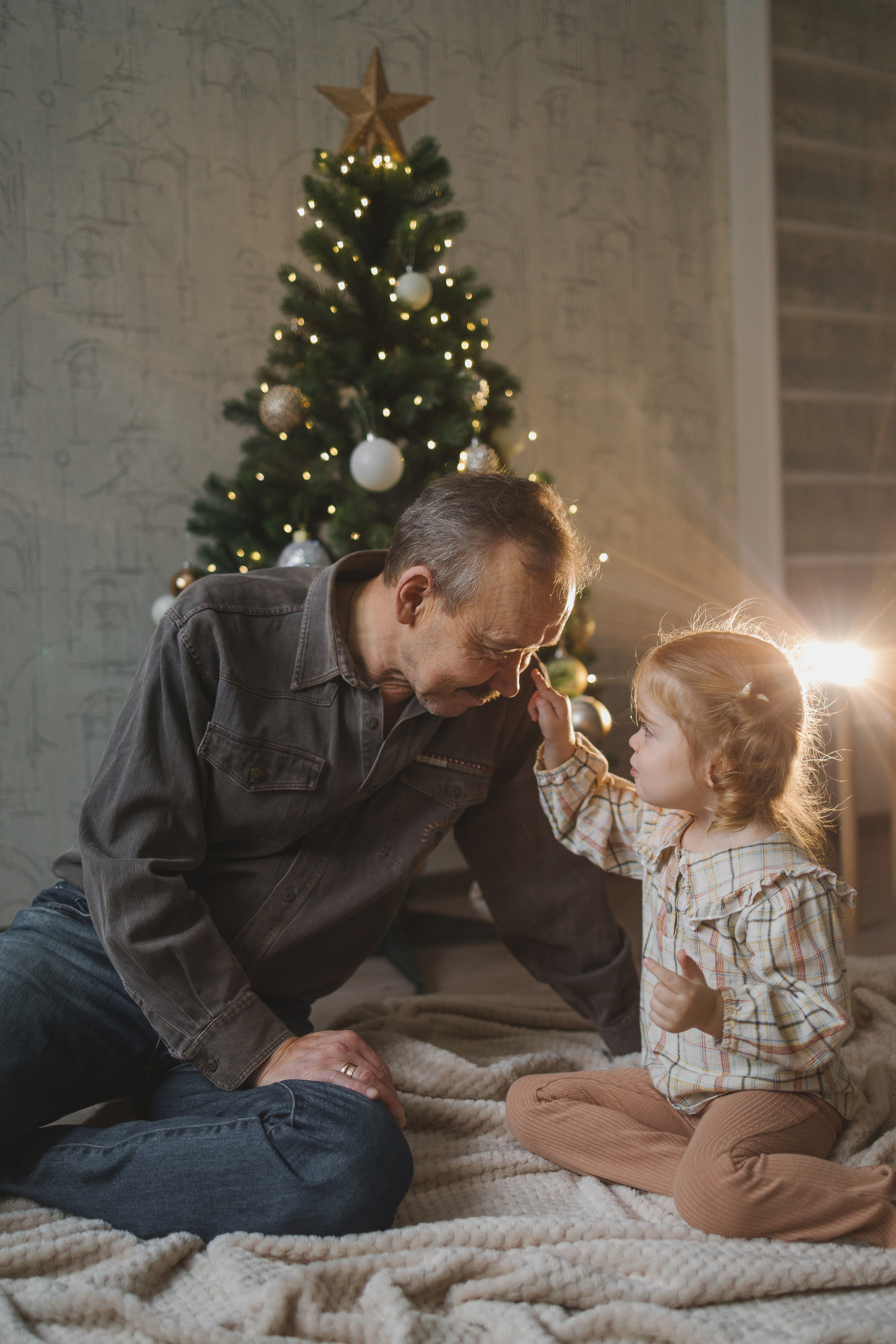 Яна и её семья. Новогодняя съёмка. Семейный фотограф Мария Маркова Москва и Одинцово