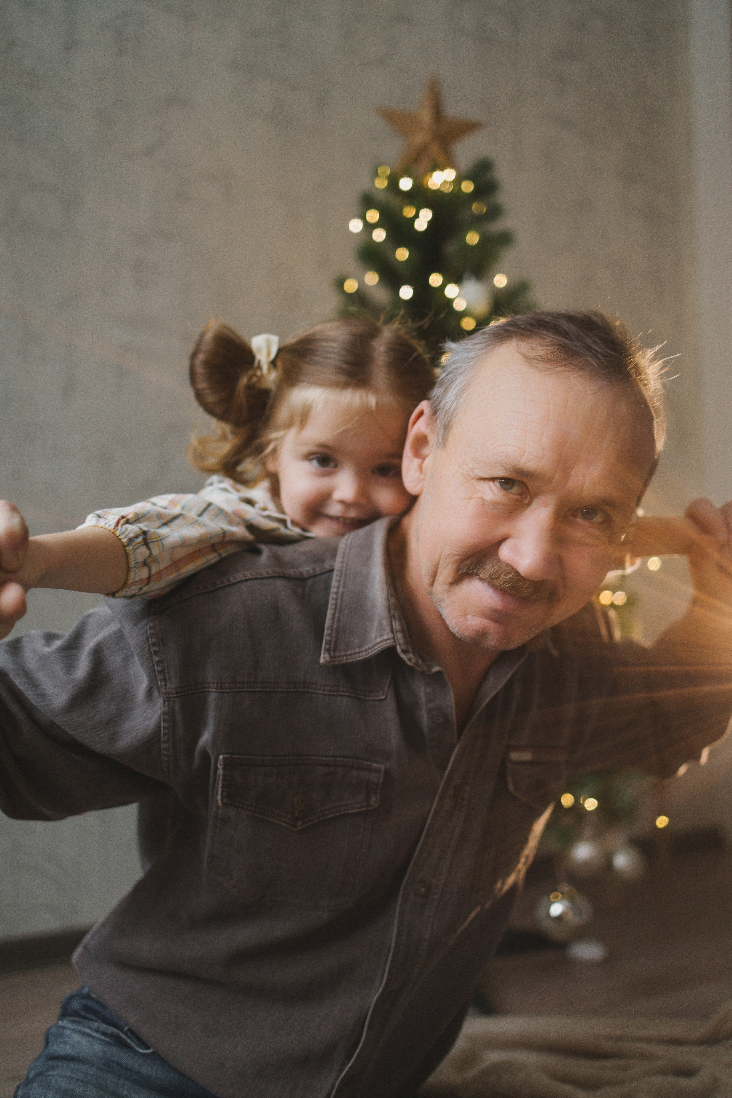 Яна и её семья. Новогодняя съёмка. Семейный фотограф Мария Маркова Москва и Одинцово