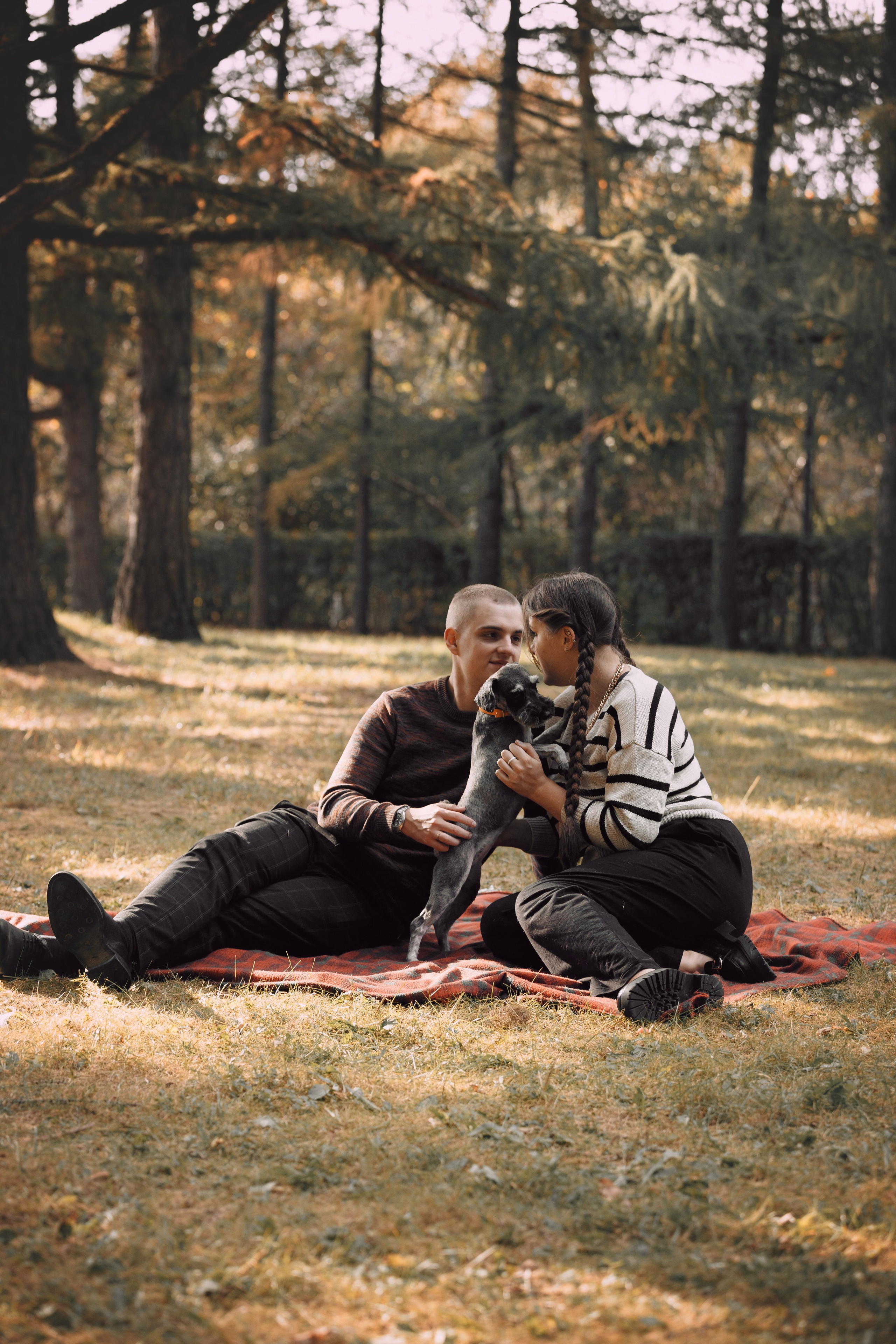 Оля и компания. Фотограф анималист Кристина Карпова, Москва