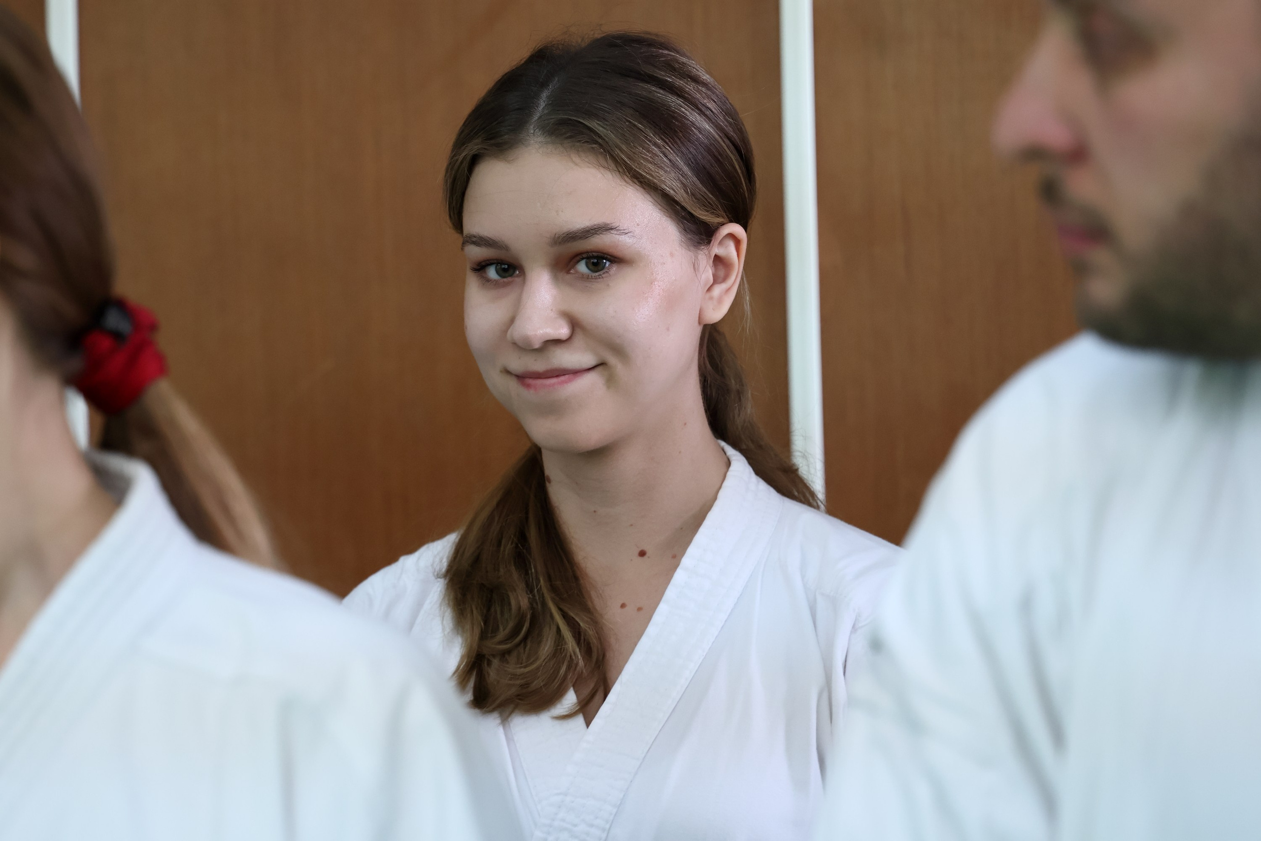 Вручение поясов в школе Окинава каратэ. Спортивный и репортажный фотограф Ермакова Светлана