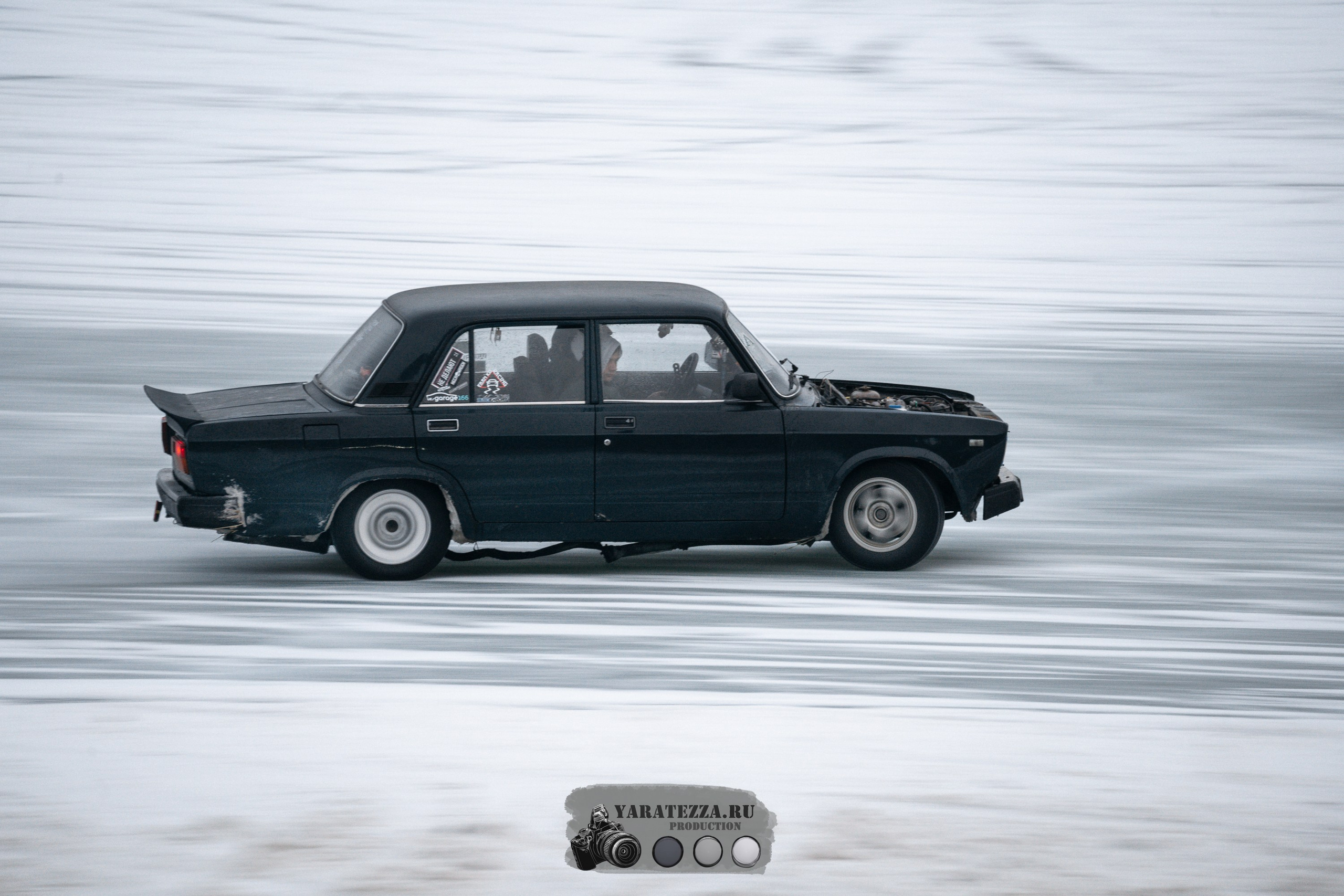 Тренировочный день на ледовой трассе. Yaratezza production