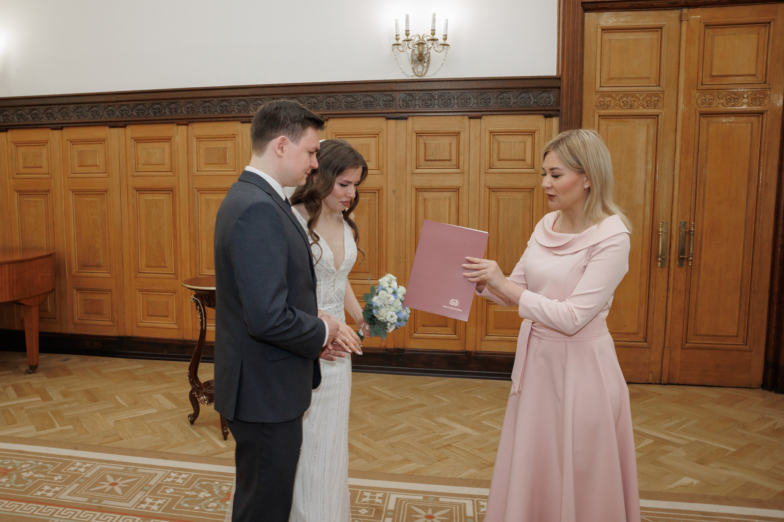 Даша и Дима, Грибоедовский ЗАГС. Свадебный и репортажный фотограф (Москва, Королев и другие)