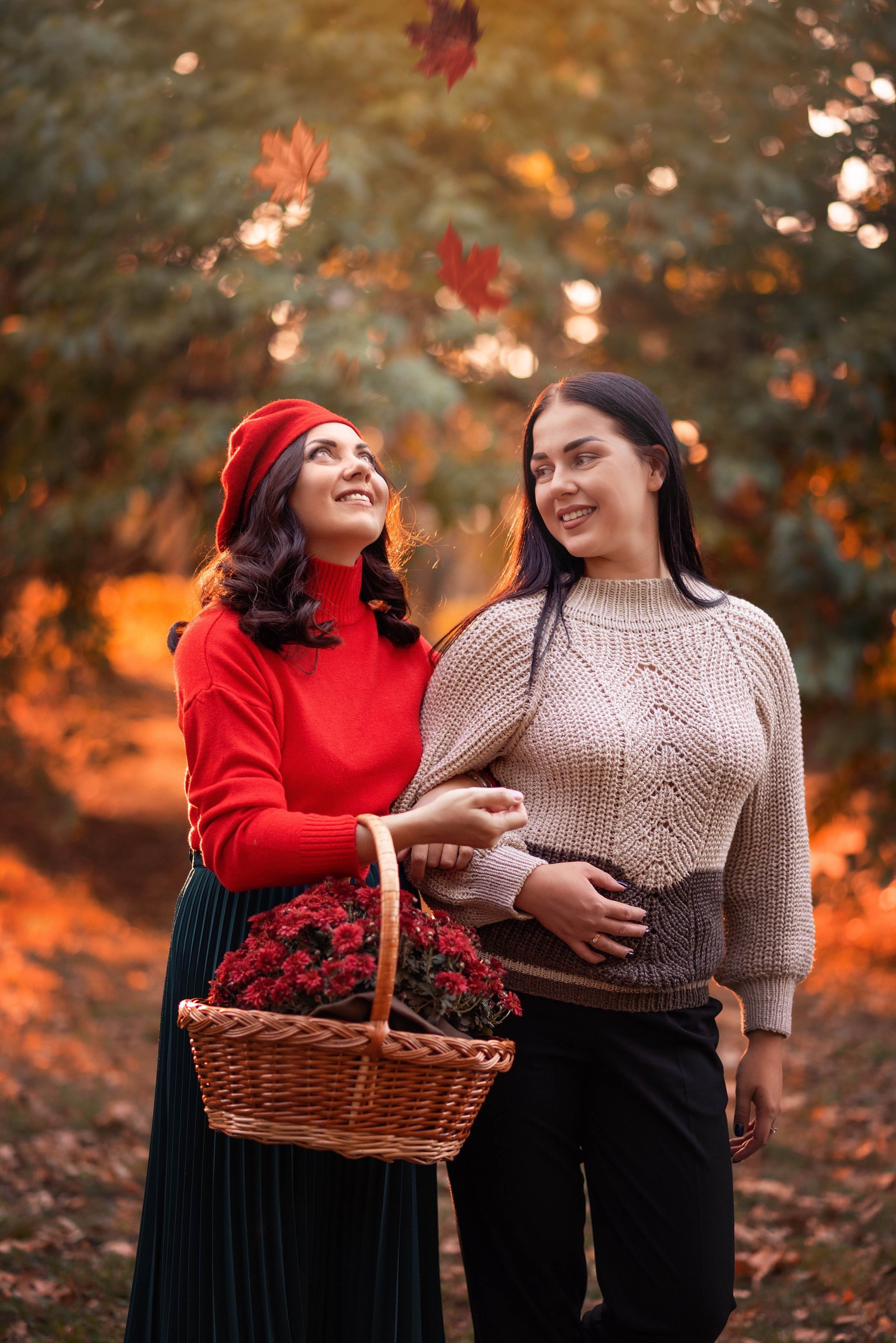 Мама и дочь (Осень). Семейный фотограф в Краснодаре
