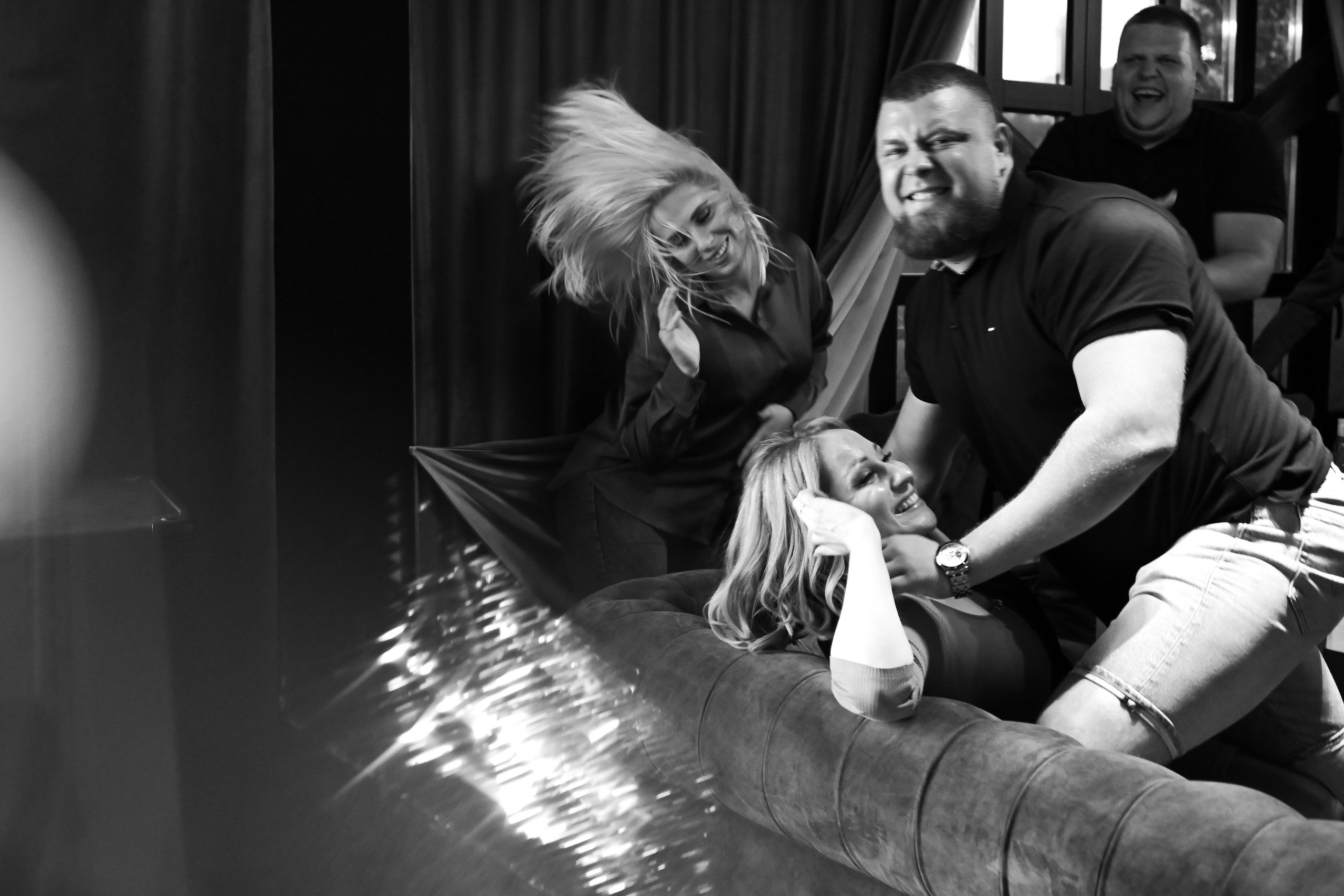 Black and white film. <3