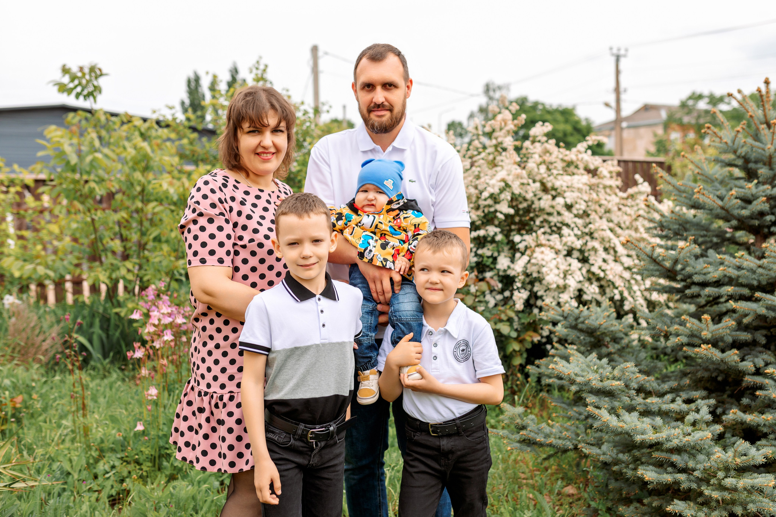 Крестины Андрея с. Цибанобалка. Семейный и детский фотограф в Анапе Наталья Абраменко