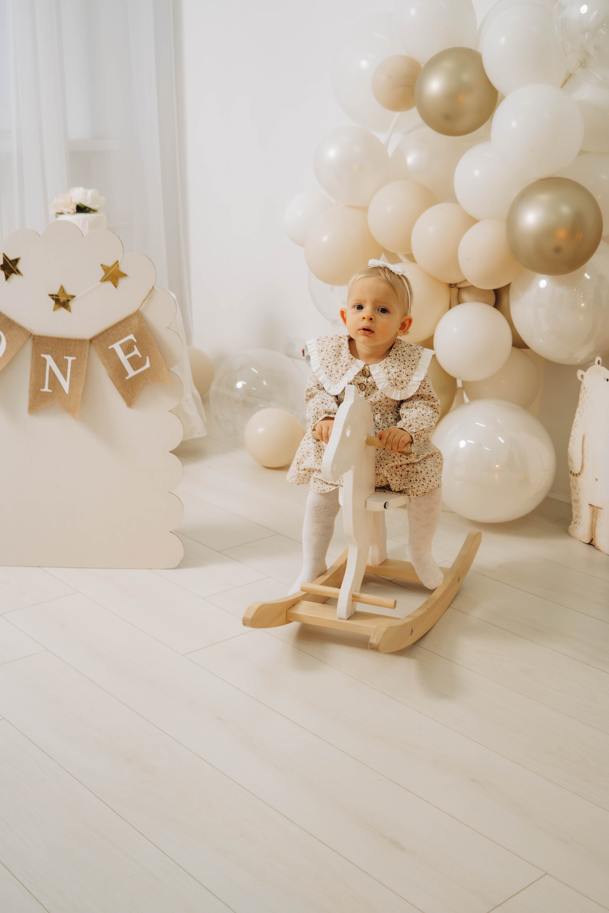 Съемка на годик малышки. Студия «LuLu». Фотограф Москва Валерия Веденина