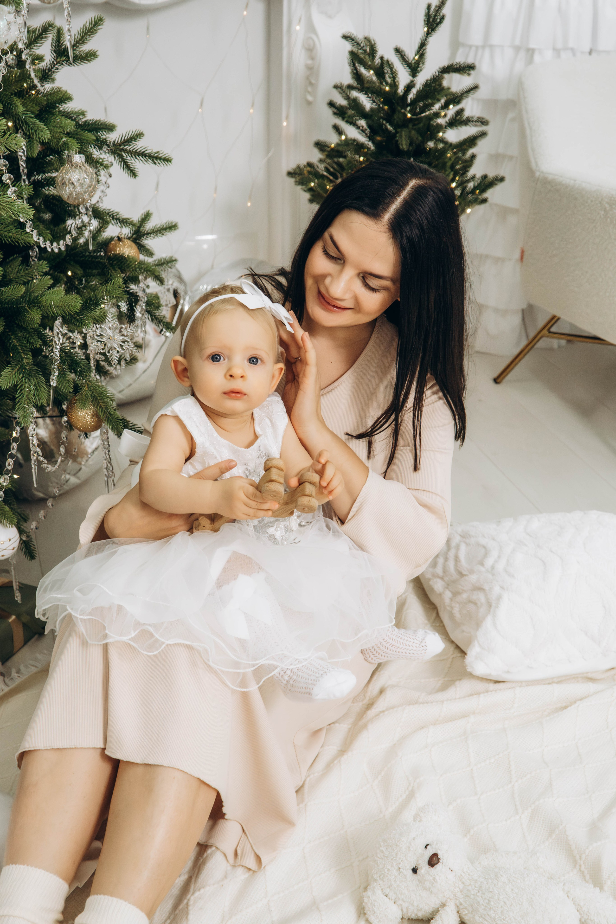 Съемка на годик малышки. Студия «LuLu». Фотограф Москва Валерия Веденина