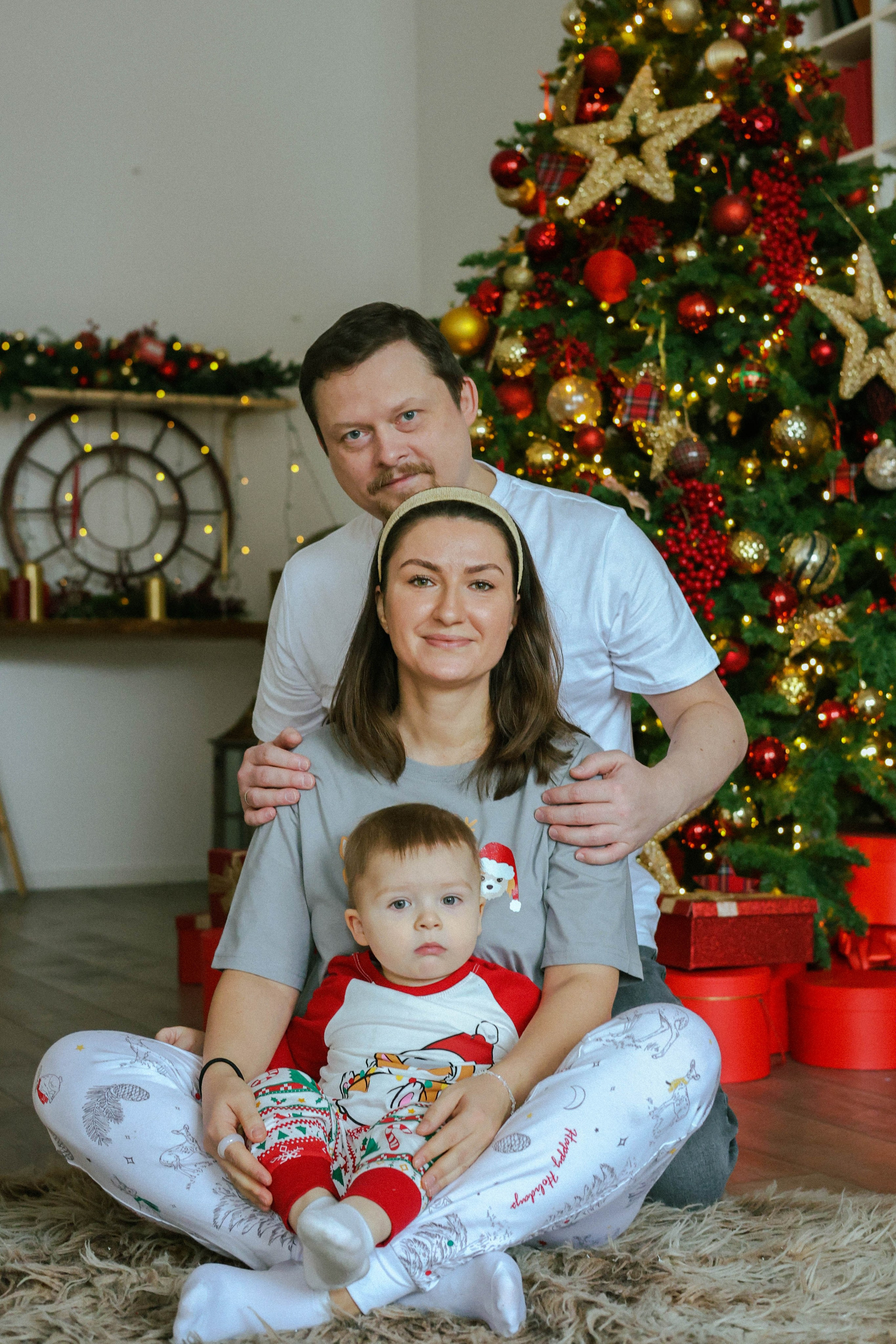 Новогодняя история «Анастасия и ее семья». Фотограф в Москве Анастасия Калинина