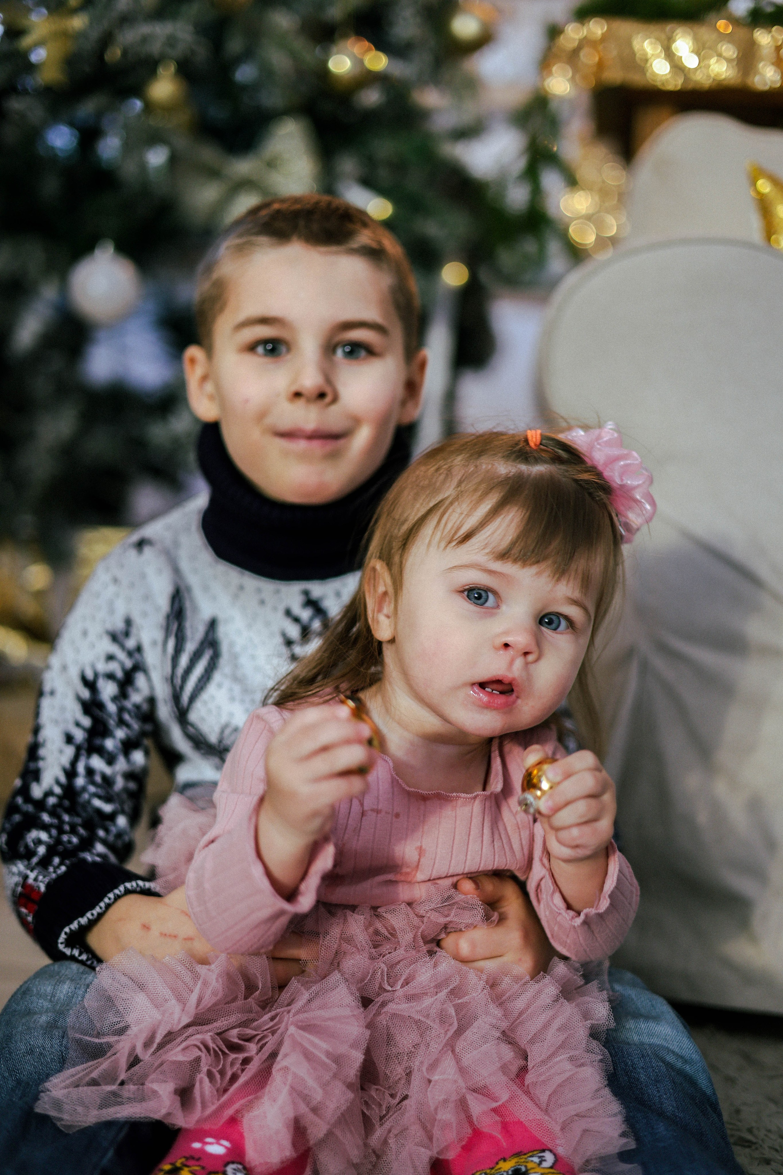 Новогодняя история «Нелля и ее семья». Фотограф в Москве Анастасия Калинина