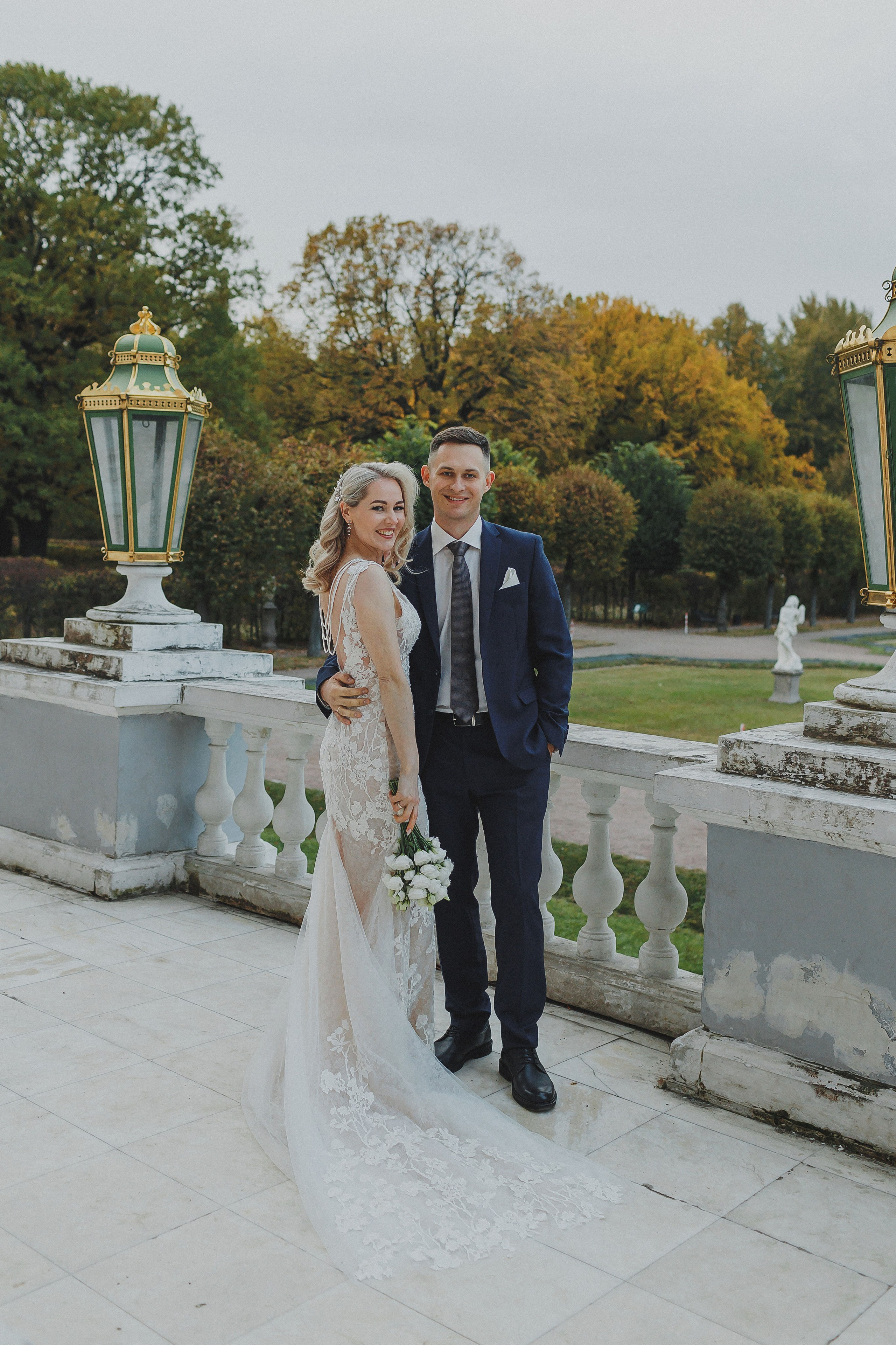 Свадебная фотосессия в Таганском ЗАГСе и Кусково. Фотограф в Москве и Люберцах Анна Ушакова