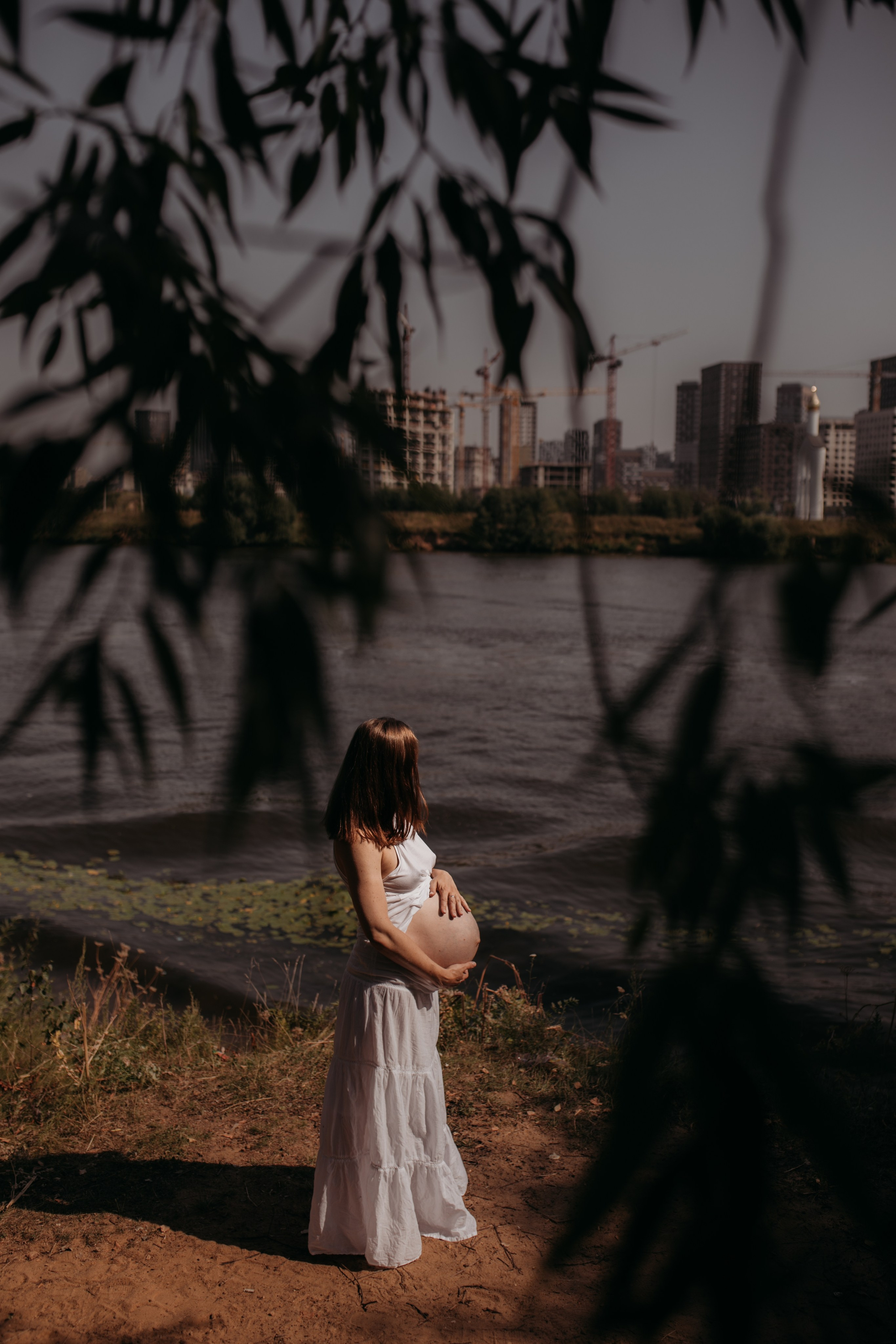 Фотосессия для беременных летом. Фотограф Лебедева Наталья