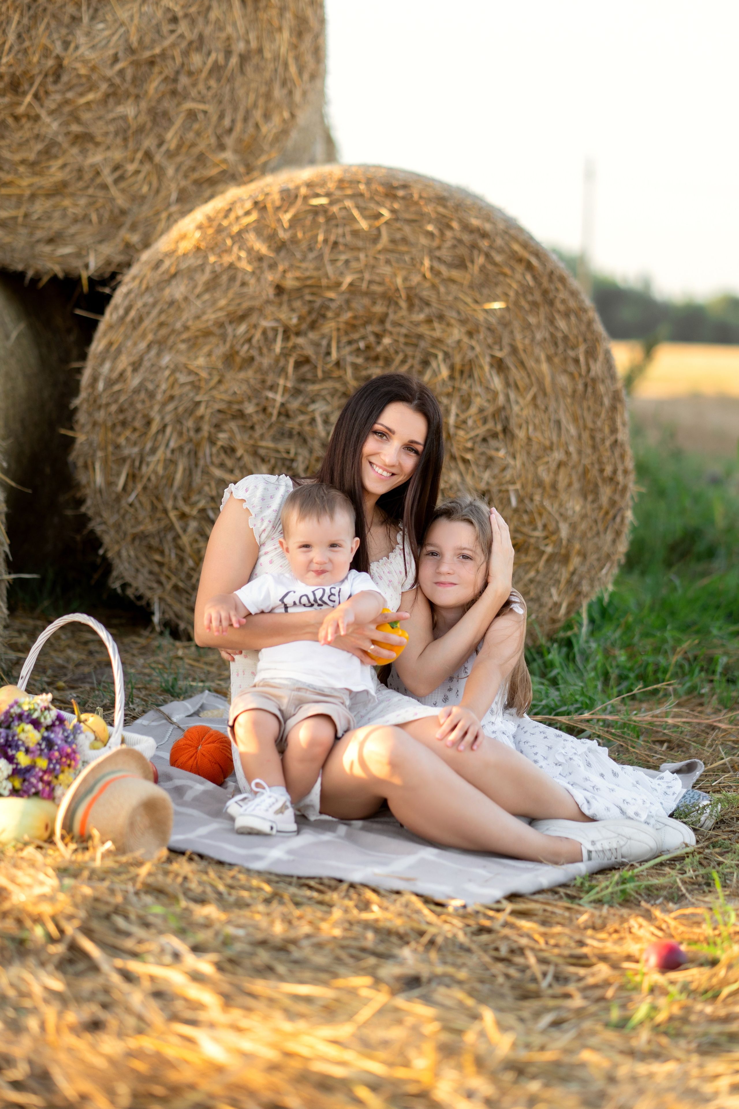 Пикник в поле. Семейный и свадебный фотограф Минск, Беларусь Анна Орловская