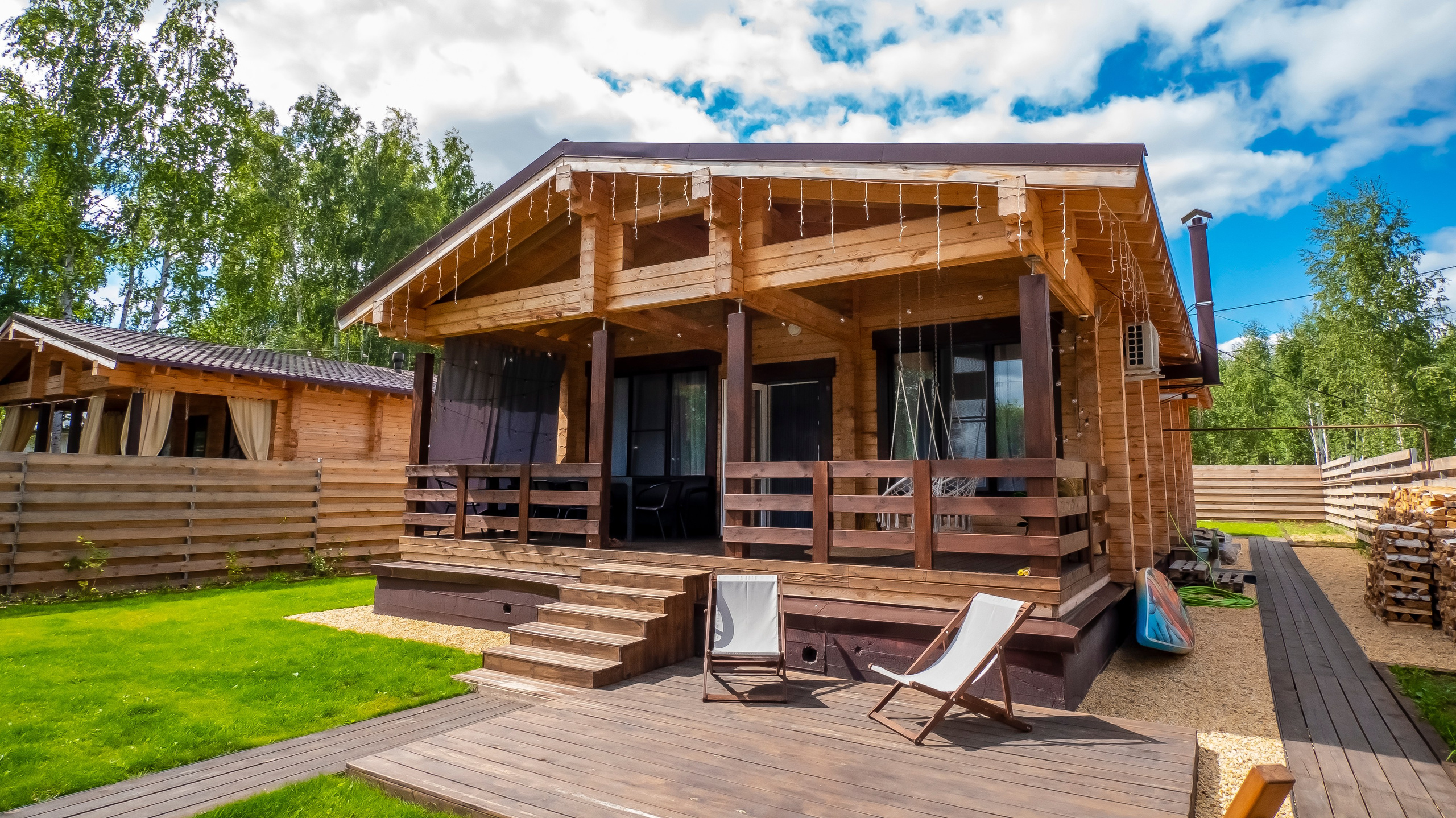 Строительство деревянного дома. Уральский завод Профилированного бруса в Челябинске