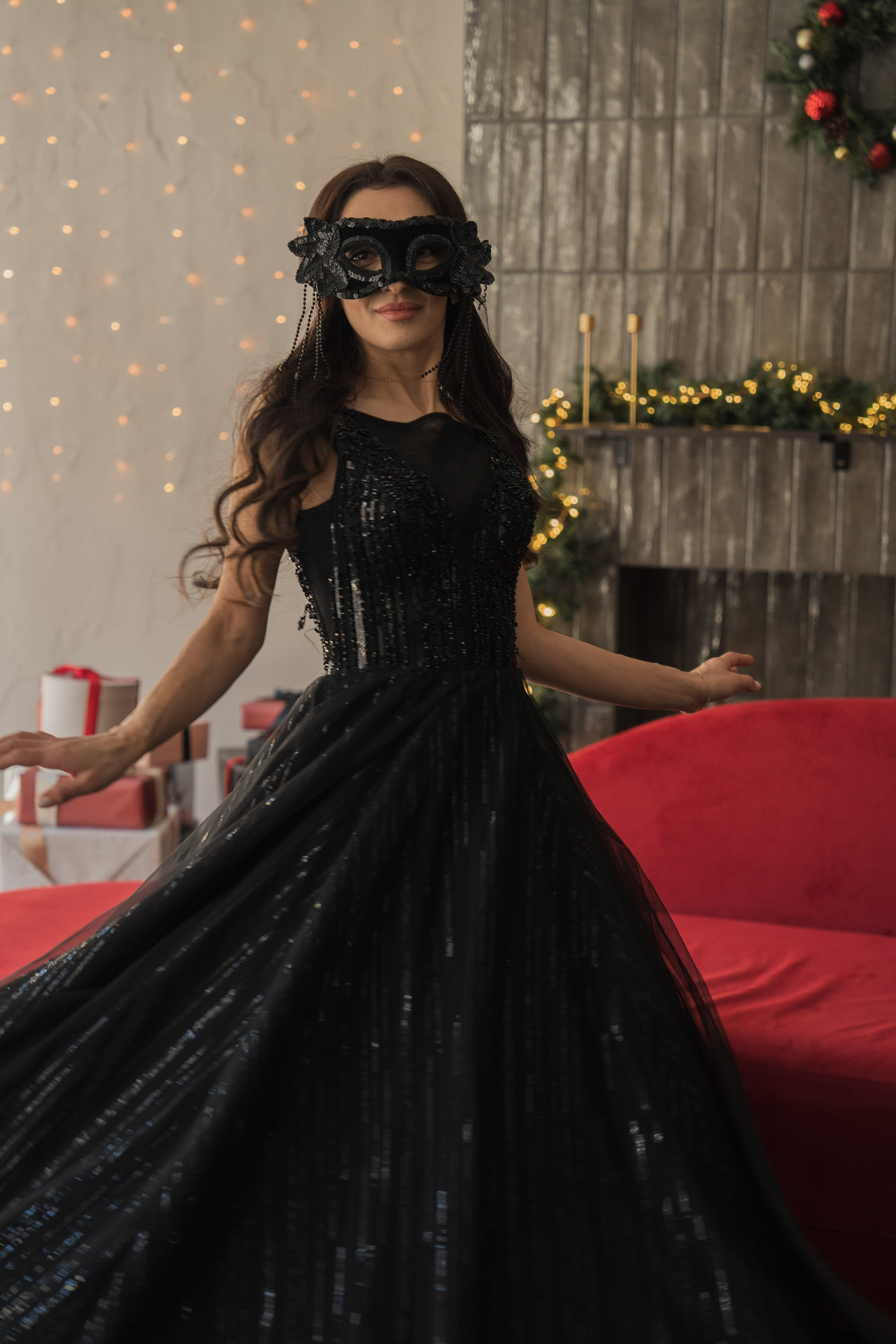 Индивидуальная новогодняя фотосессия в студии. Семейный фотограф Екатеринбург Татьяна Девятых