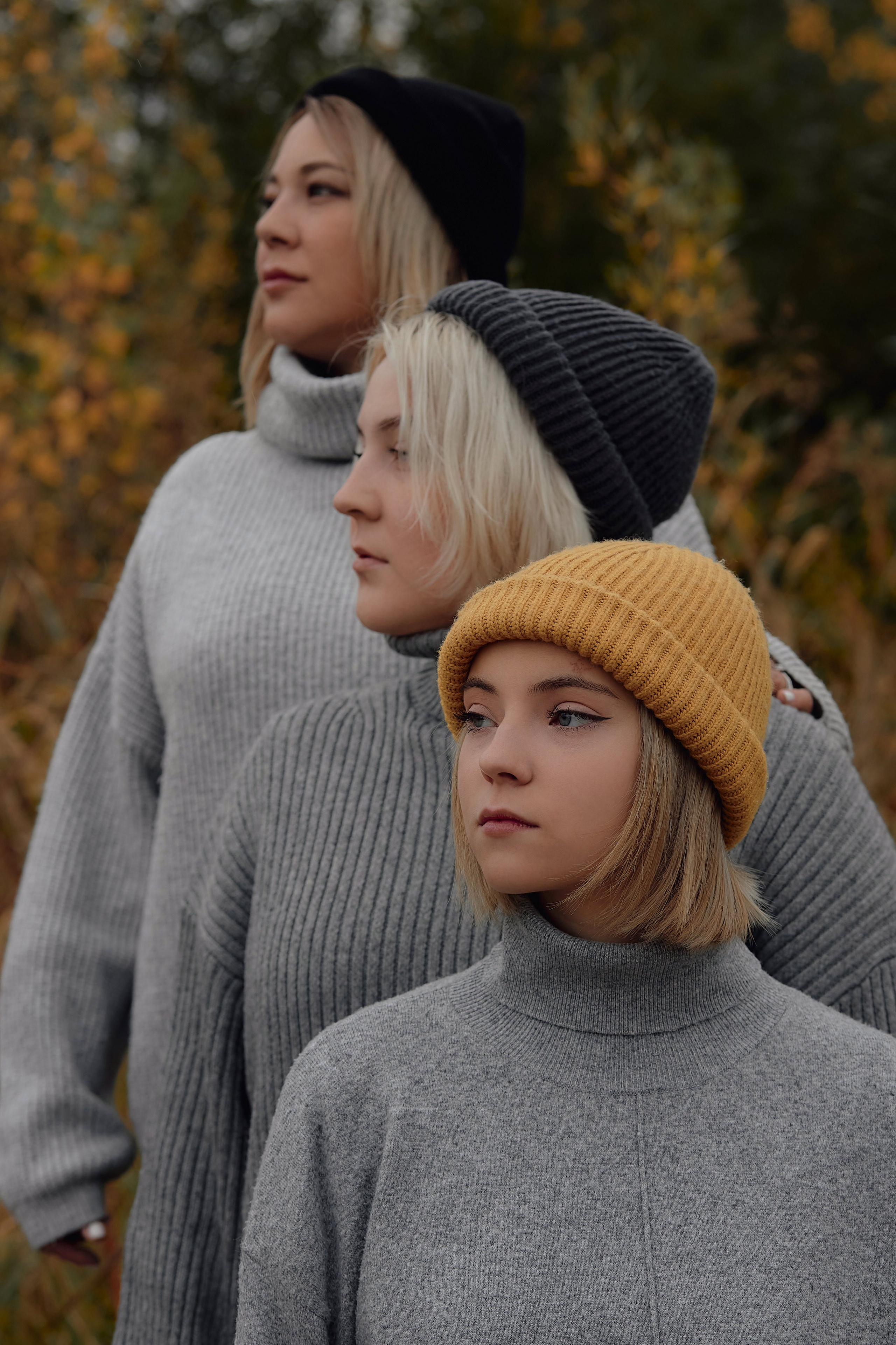 Аня, Таня, Полина, Оля и бабушка Клава. Свадебный фотограф Чайковский