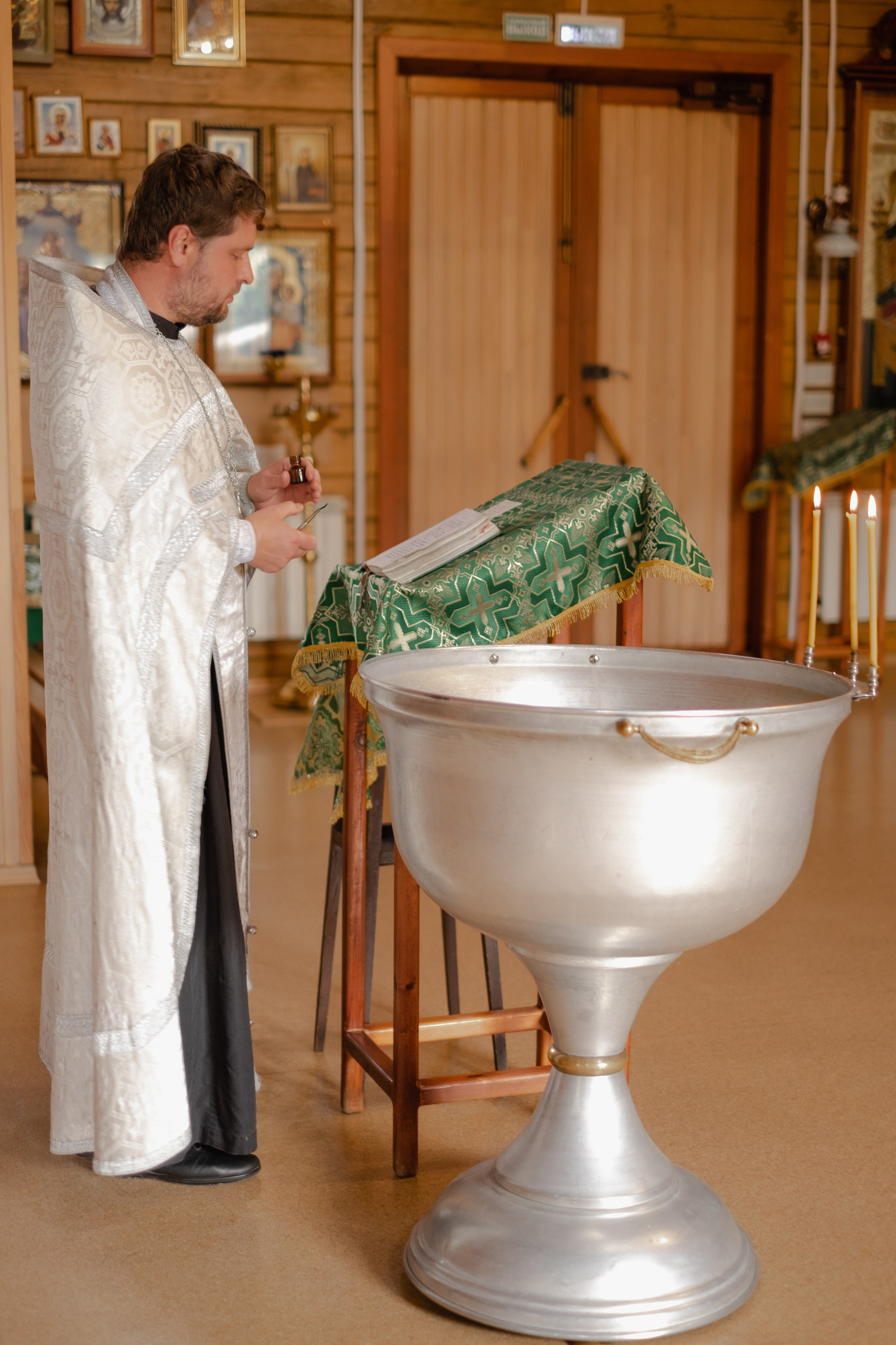 Крещение Таисии. Фотограф в Новосибирске Диана Ильиных