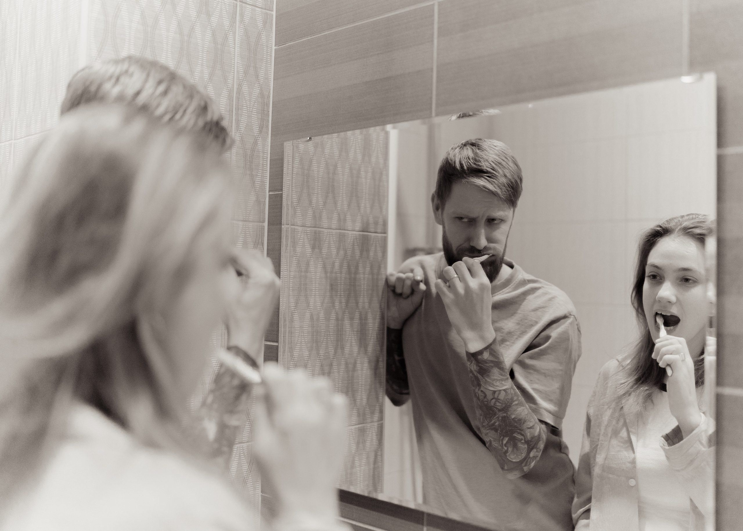 Катя и Андрей | домашняя. Фотограф в Новосибирске Диана Ильиных