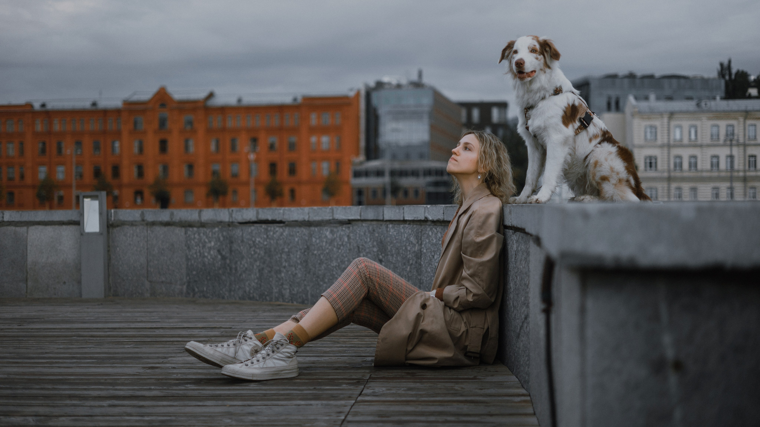 Светлана и Оливия. Фотограф-анималист Богданова Полина