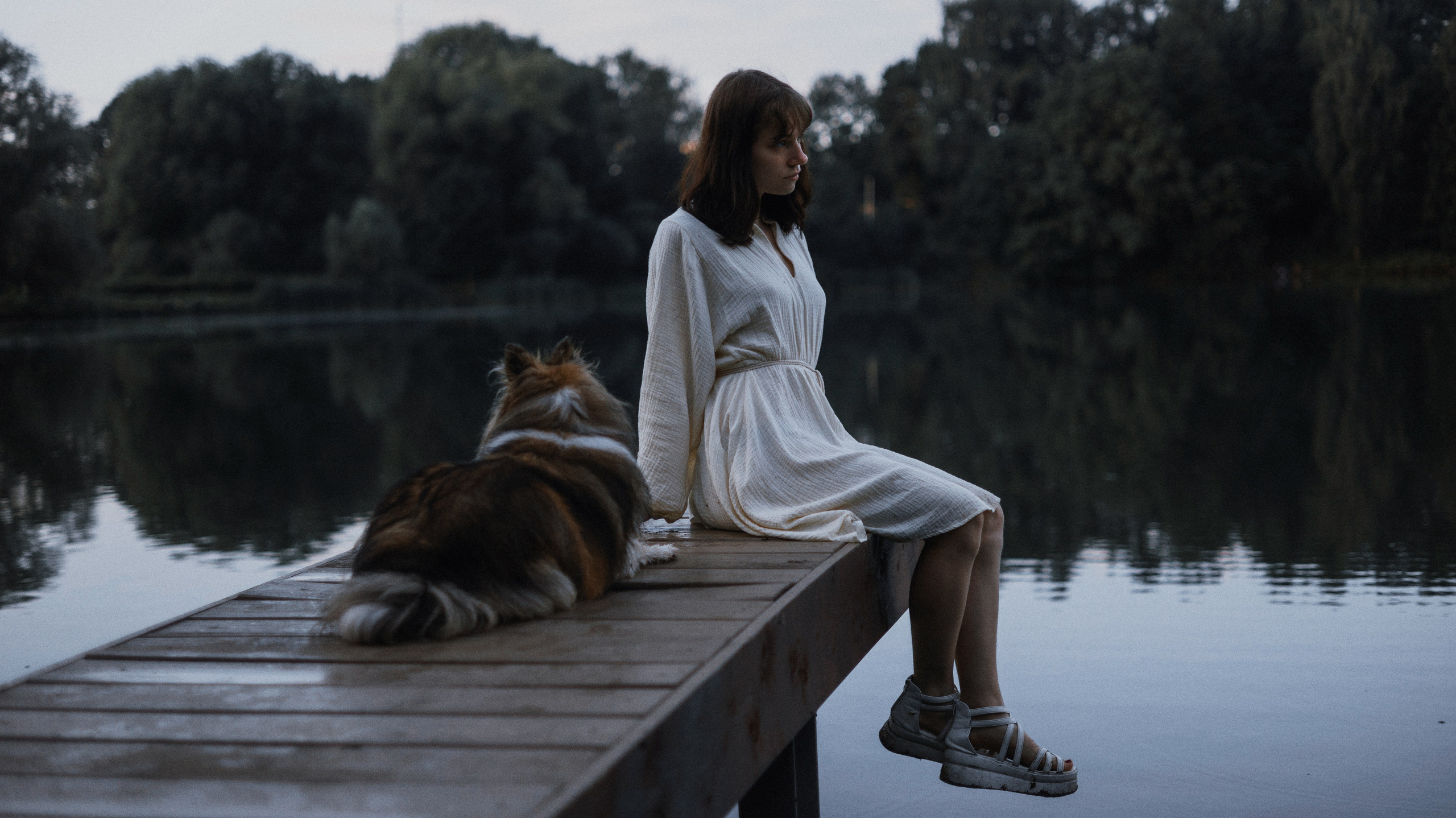 Аня и Скай. Фотограф-анималист Богданова Полина