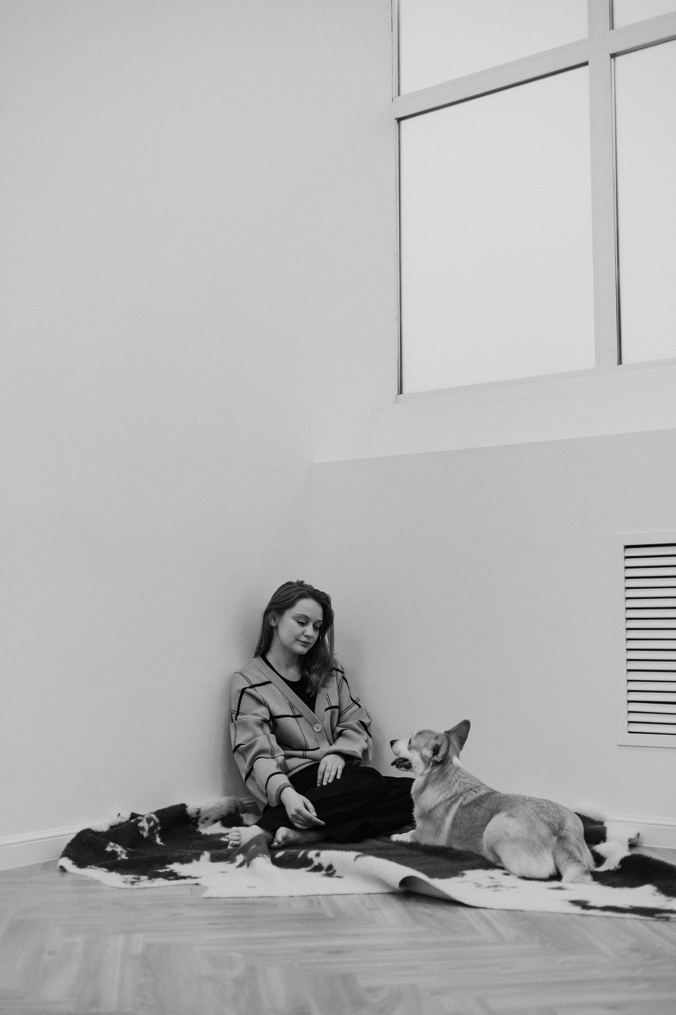 Настя и Мия. Фотограф-анималист Богданова Полина