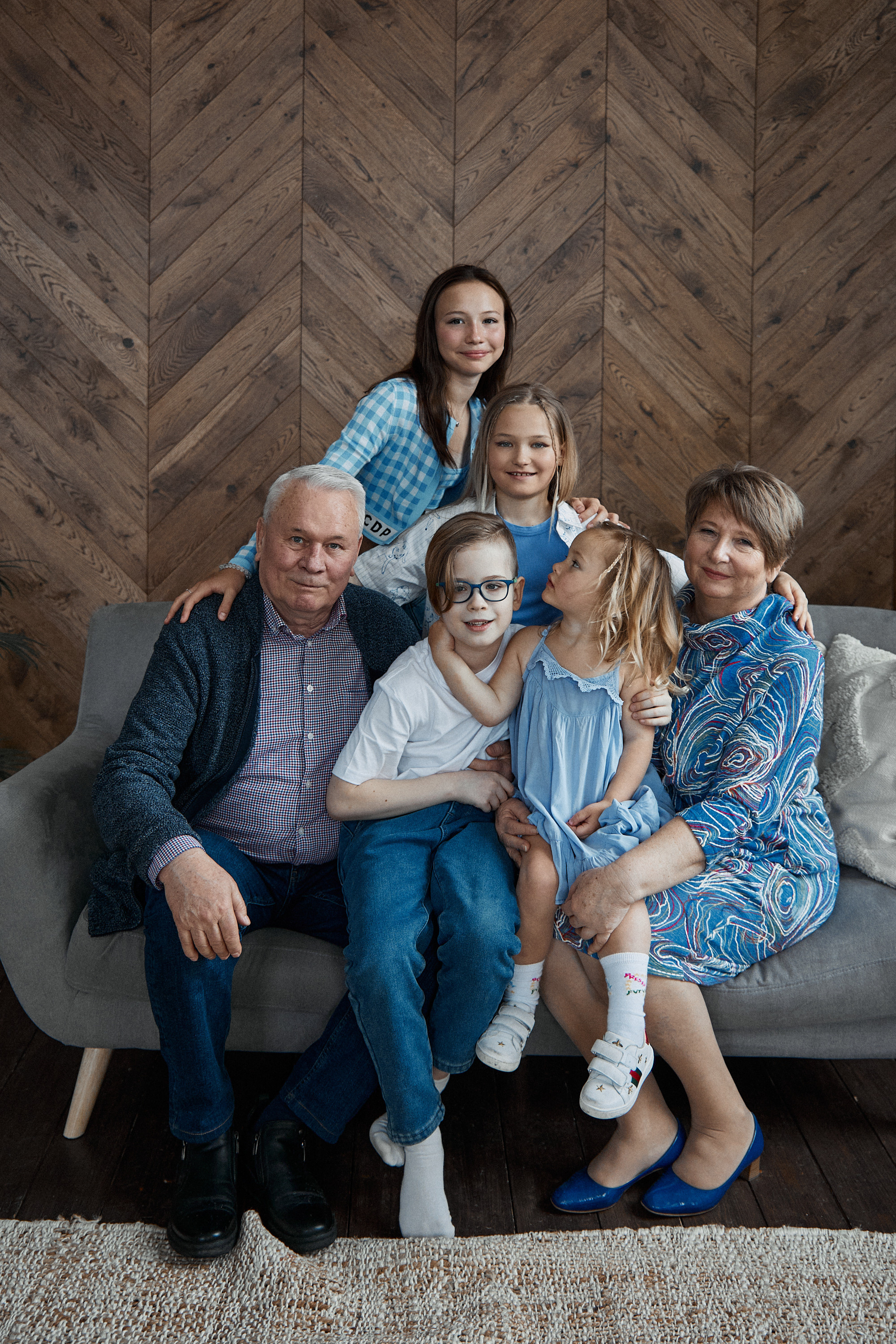 семейная съемка в студии