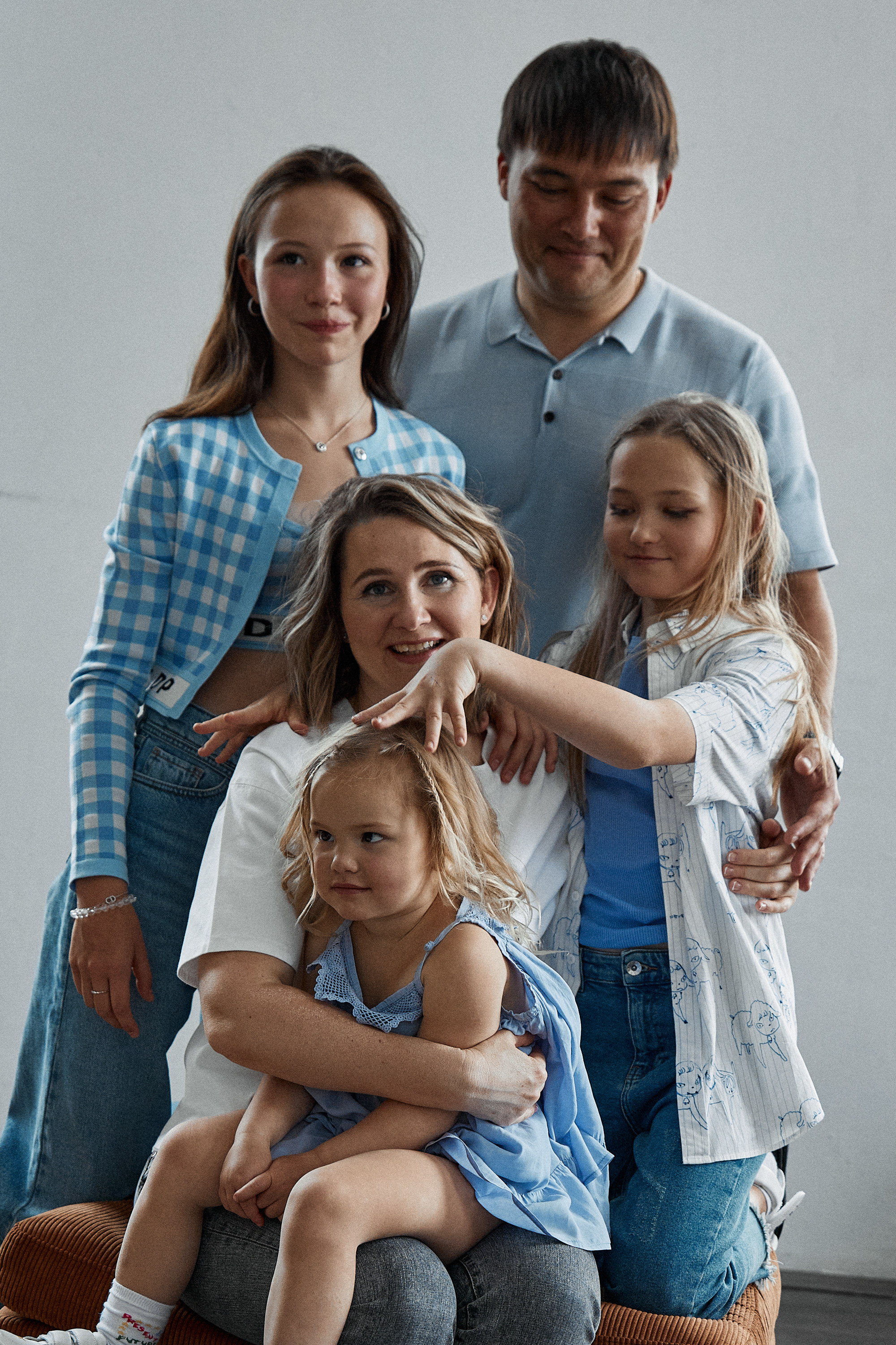 Съемка для большой семьи. Репортажный и семейный фотограф Ухова Наталья в Москве