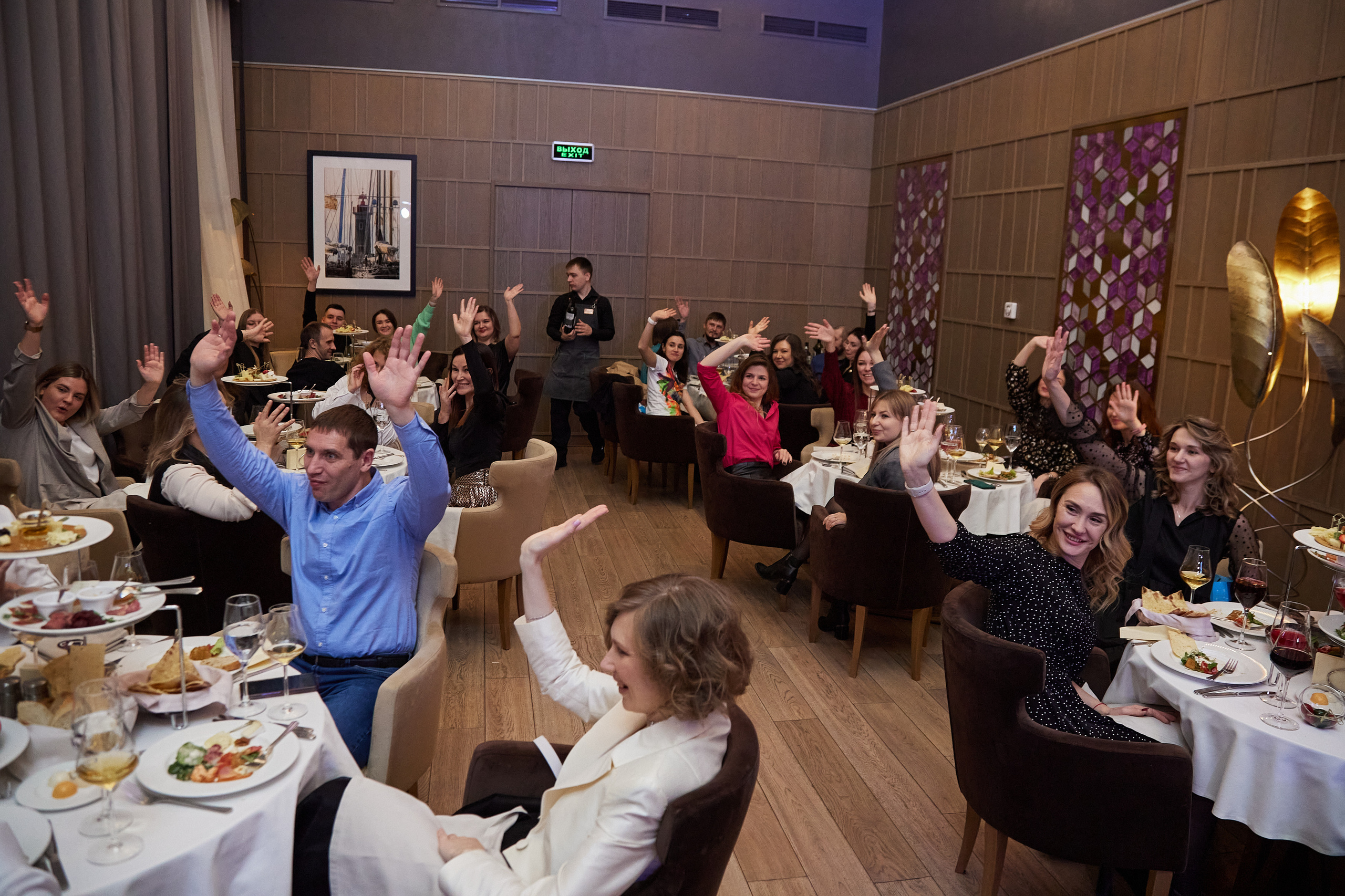 Встреча Маркет школы в ресторане