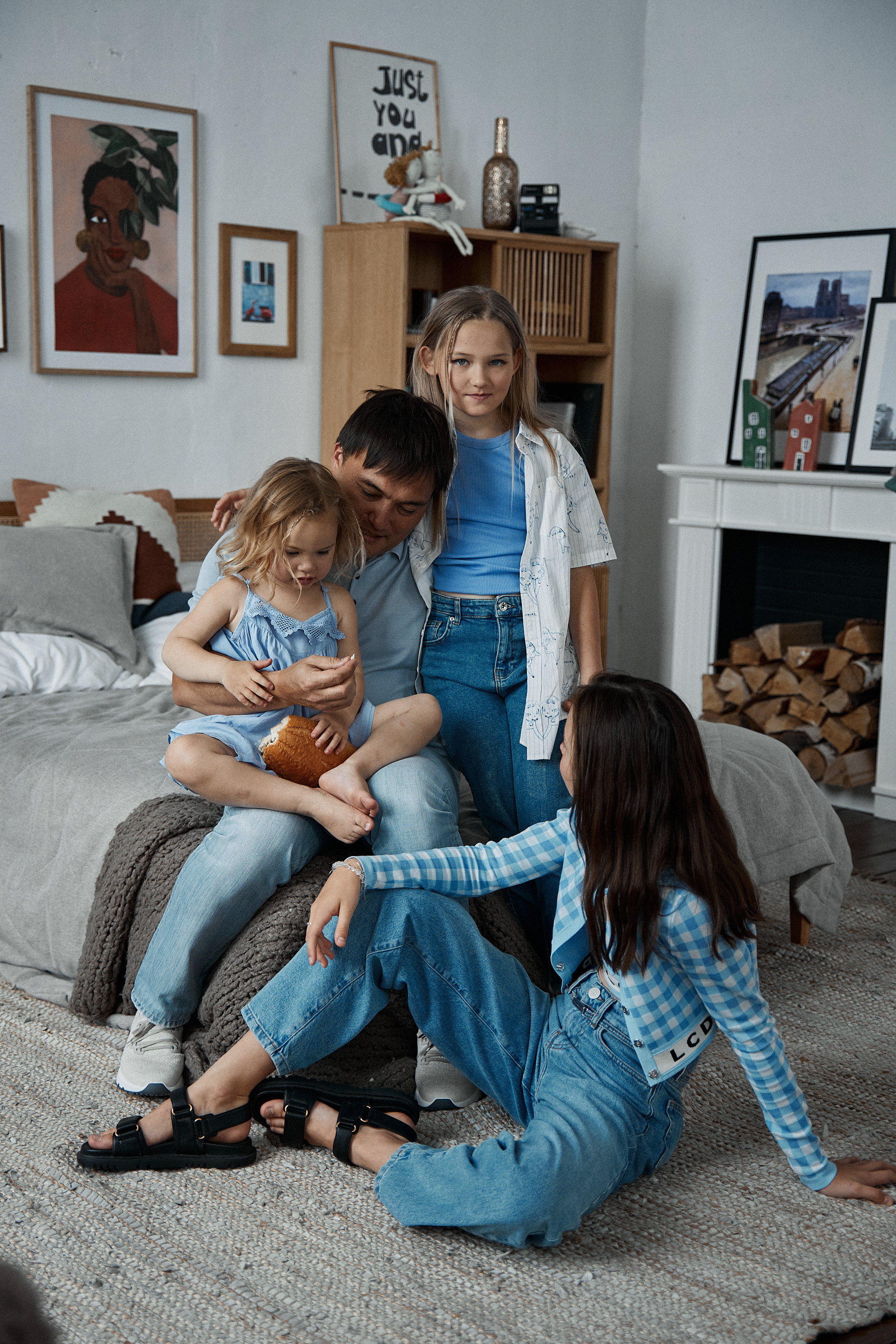 фотосессия для семьи в студии