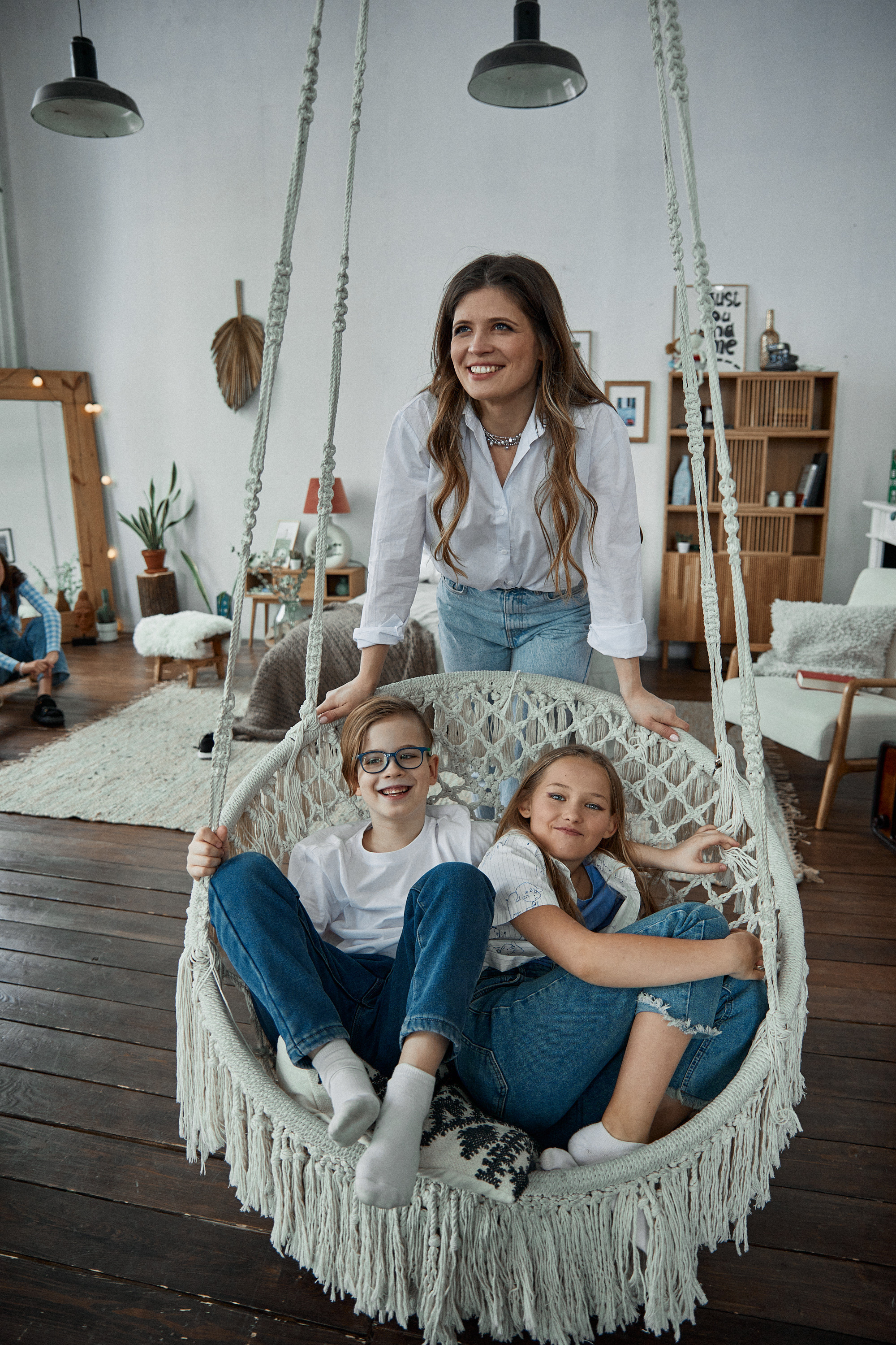 Съемка для большой семьи. Репортажный и семейный фотограф Ухова Наталья в Москве