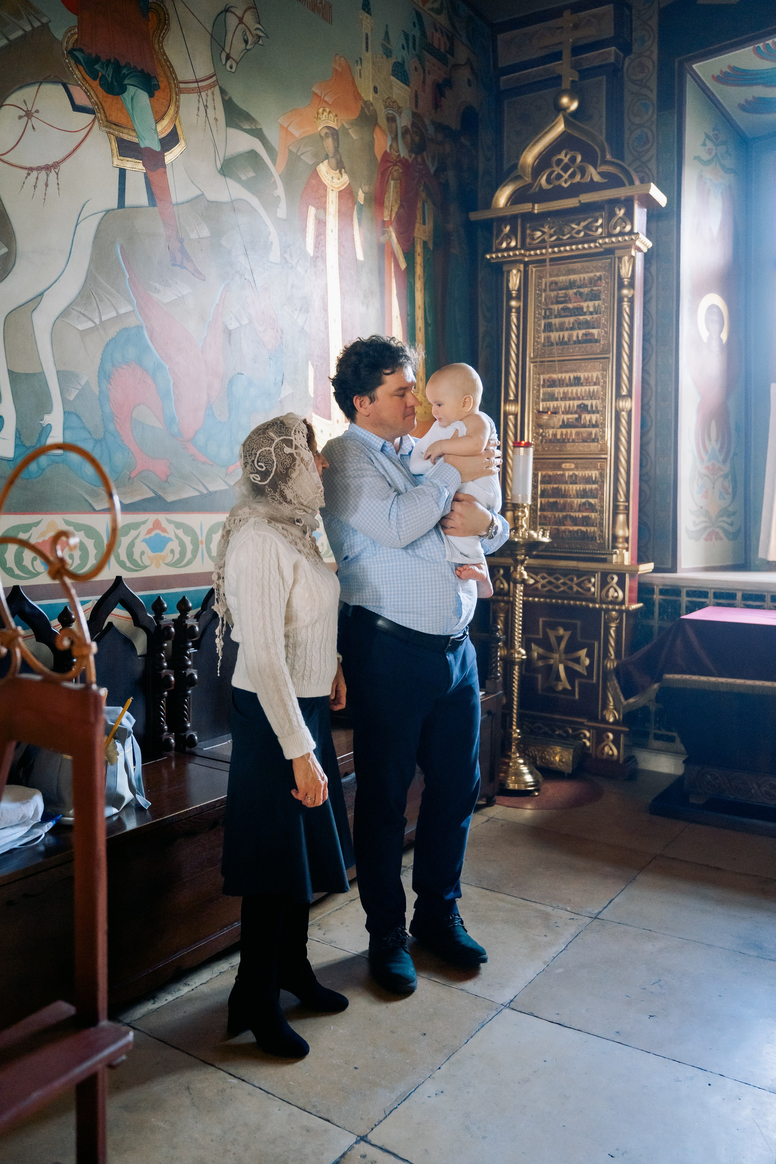 Крещение Мирона. Фотограф Казакова Анастасия