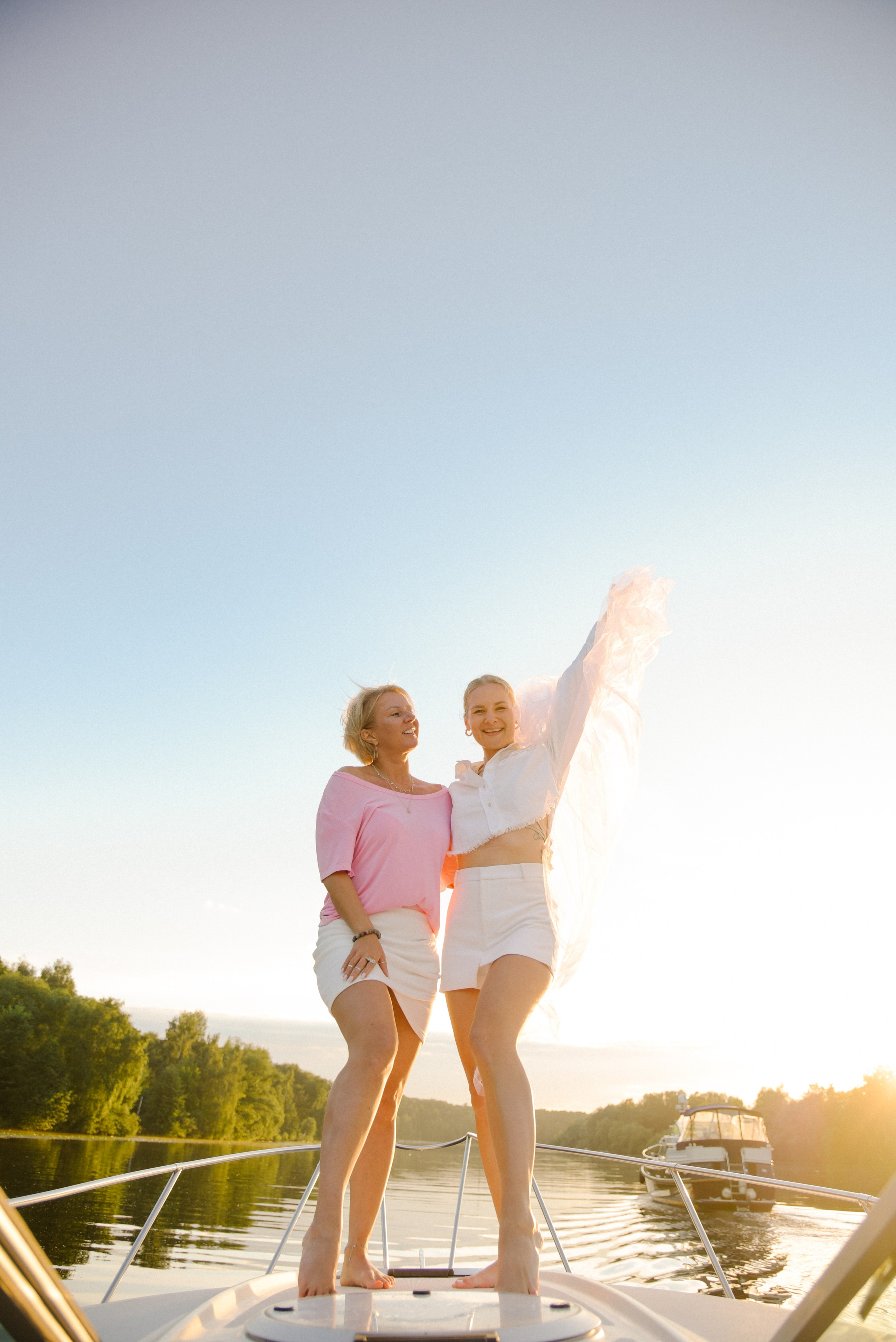 Девичник на яхте. Фотограф Лола Волна, город Москва