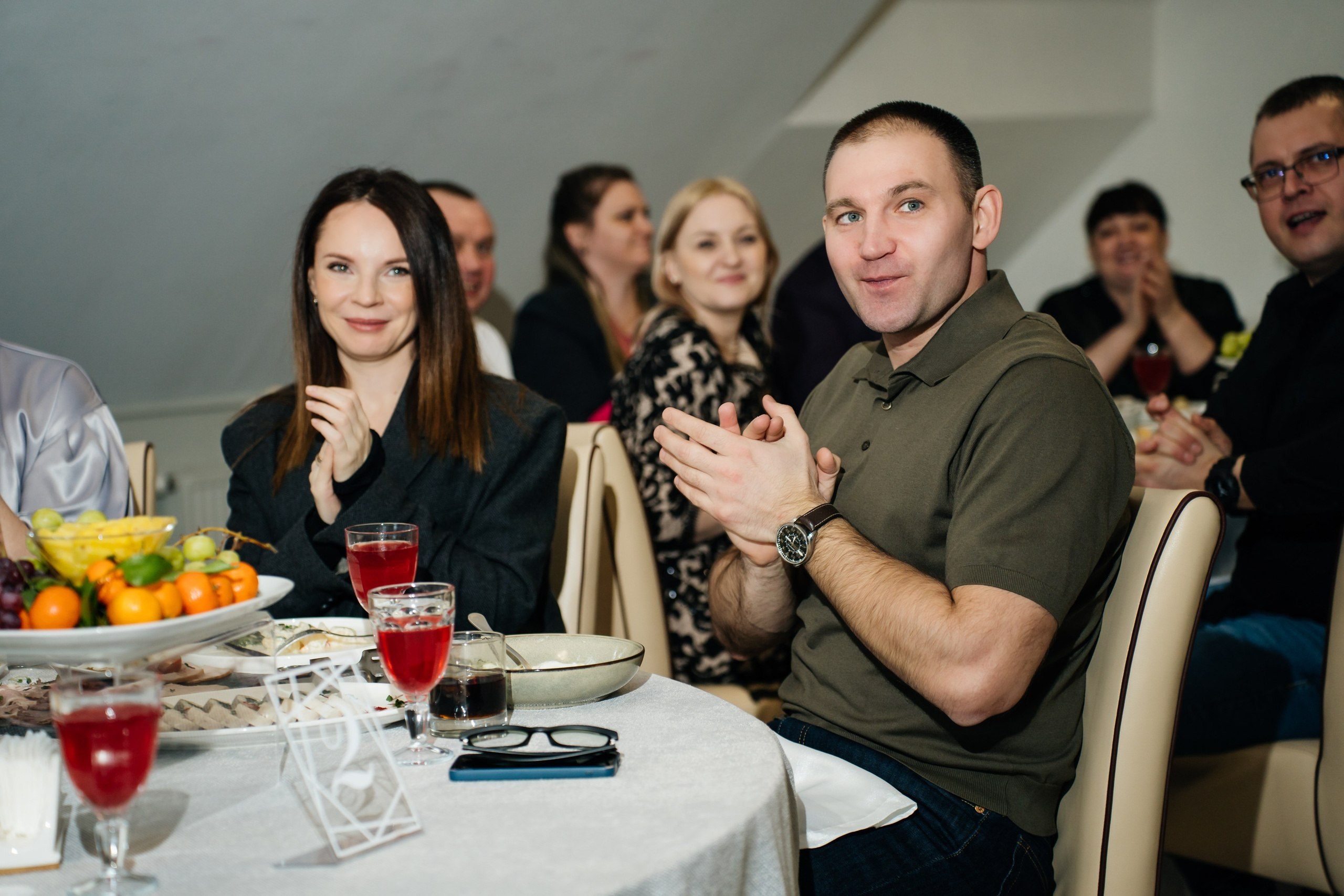 День рождения Сергея. Видеограф и Фотограф в Челябинске Ксения и Владимир Рюмины
