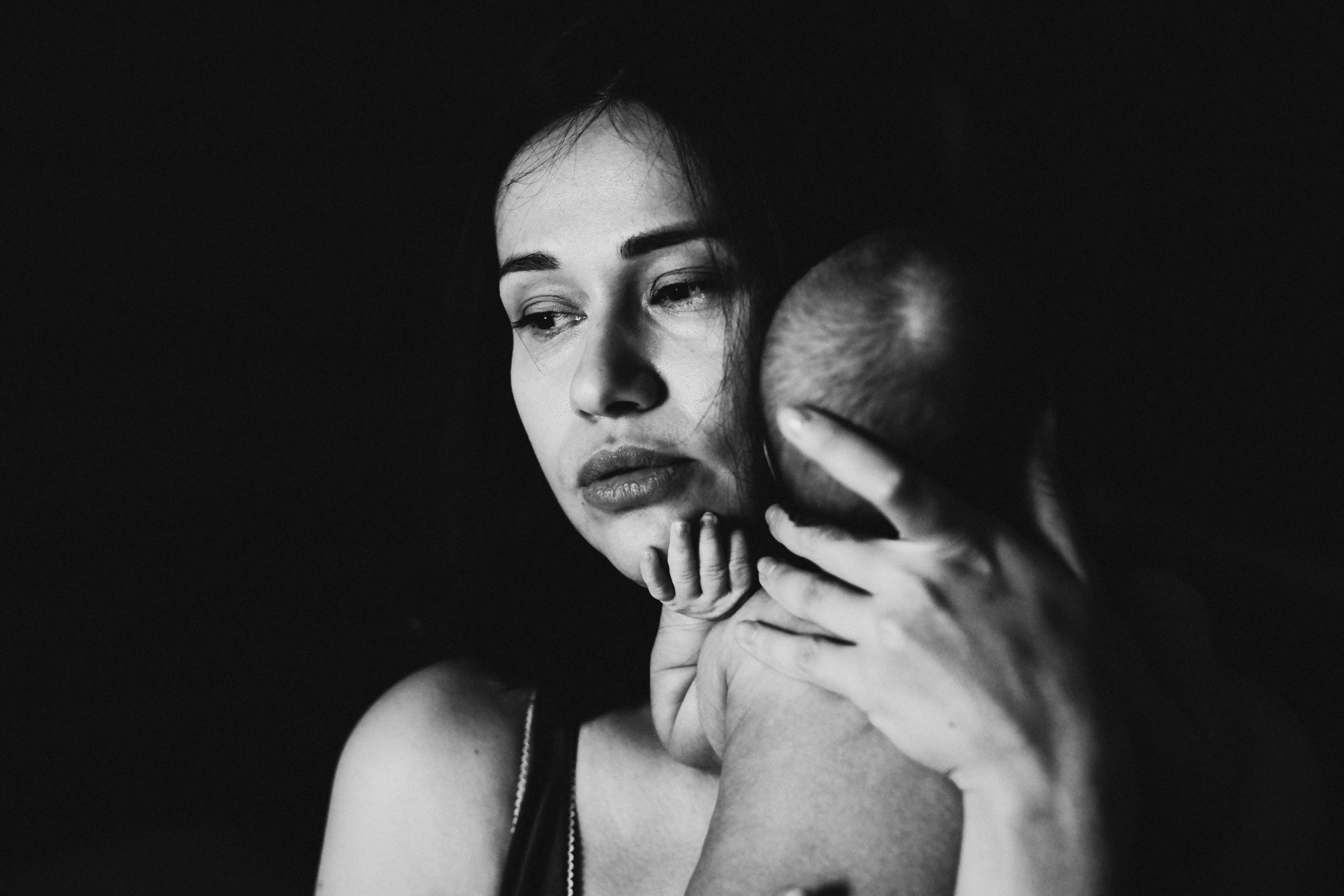 Мария — рождение доченьки. Фотограф Екатерина Боева