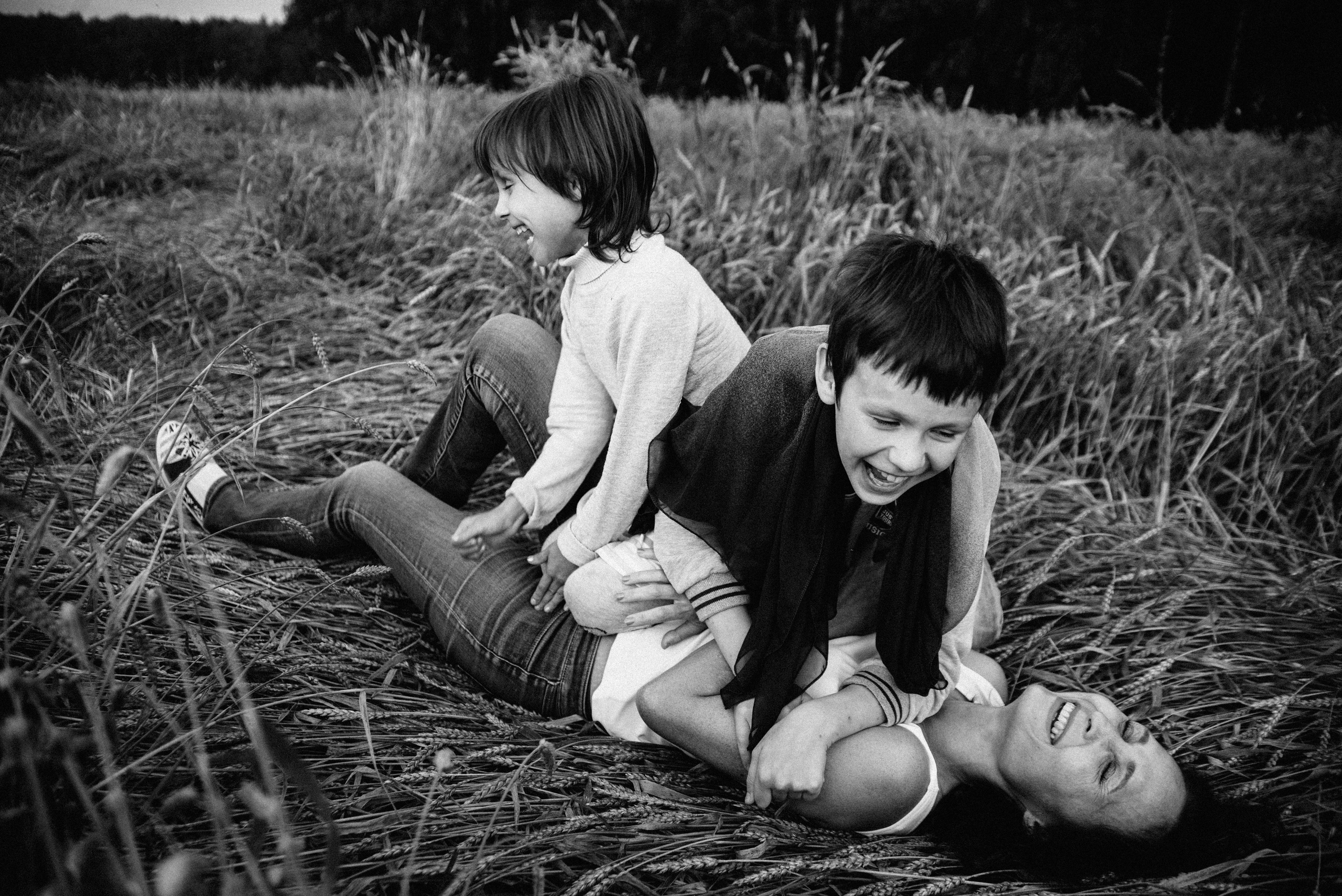 Света и дети. Фотограф Екатерина Боева