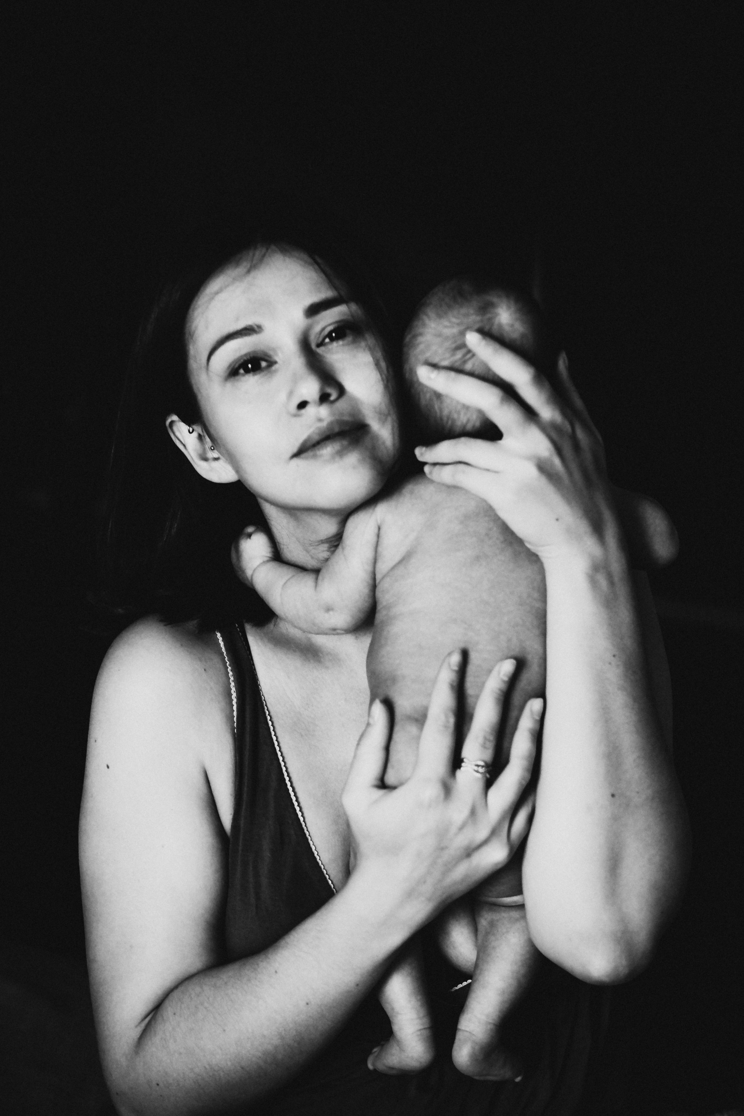 Мария — рождение доченьки. Фотограф Екатерина Боева