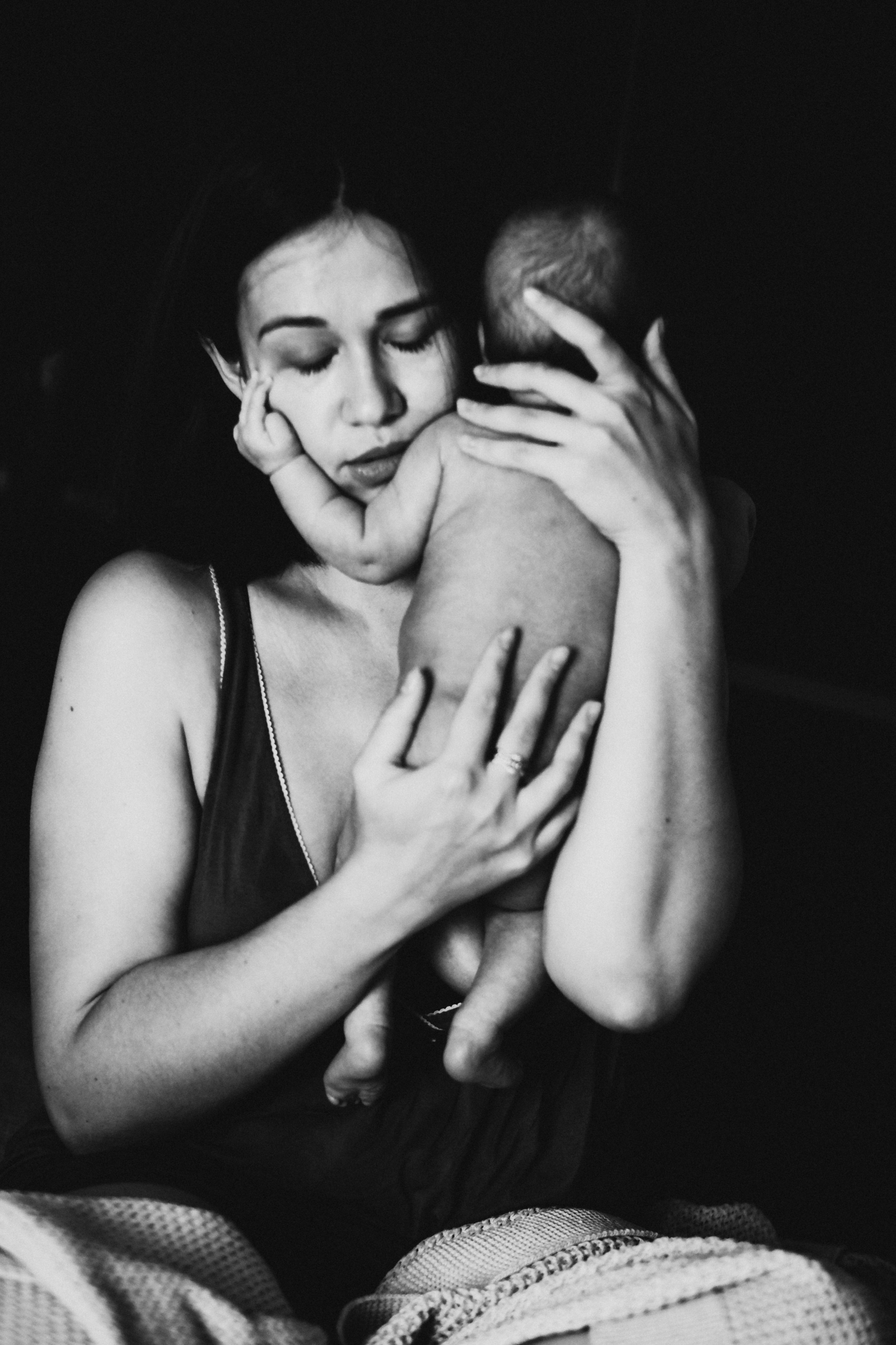 Мария — рождение доченьки. Фотограф Екатерина Боева