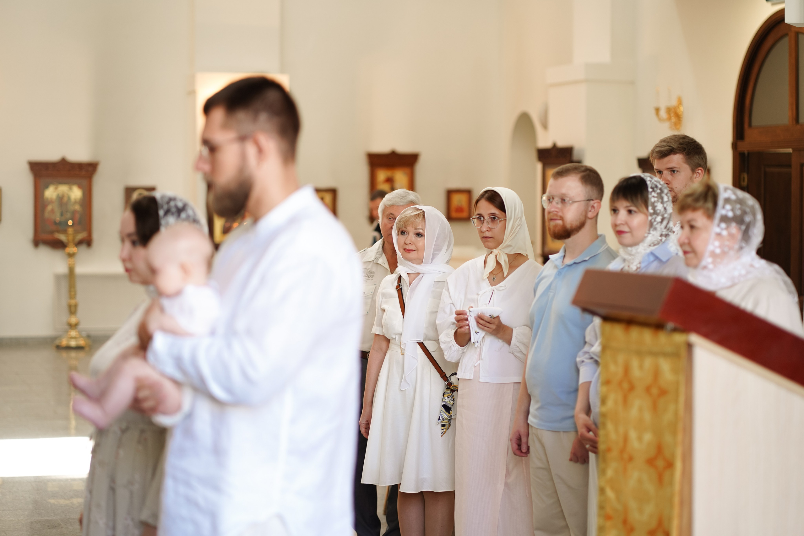 Таинство Крещения Арины. Фотограф в Москве Тарасенко Татьяна