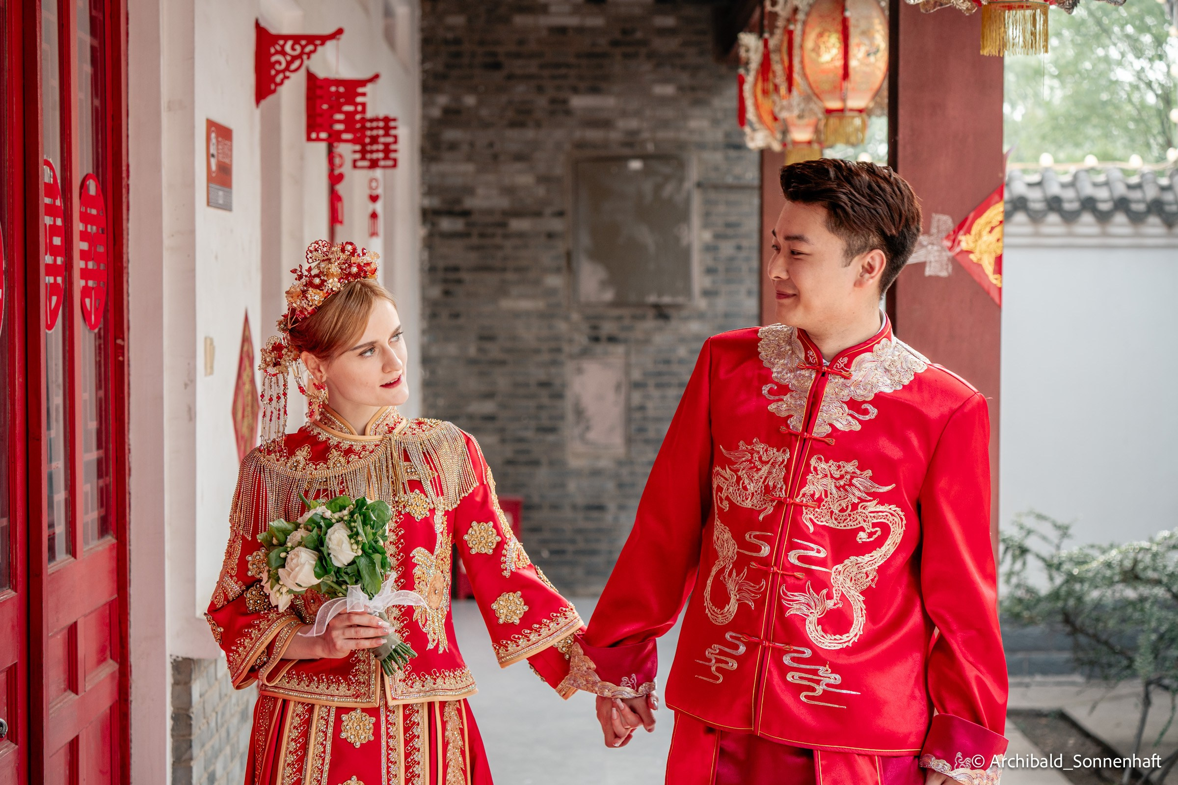 Chinese Wedding in China. Photographer in Guangzhou, China. Archibald Sonnenhaft