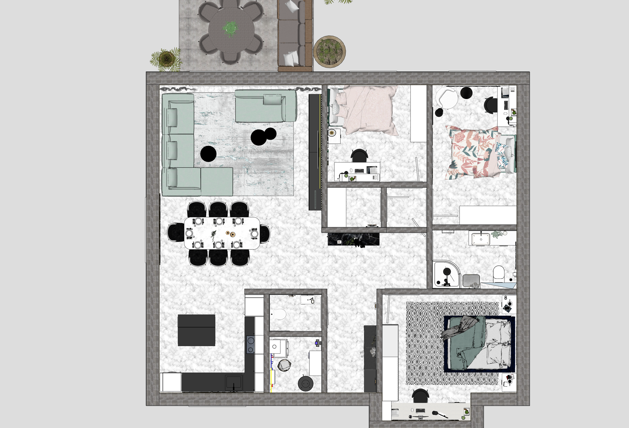 Минималистичный интерьер. Дом, Горный Щит, Екатеринбург. Интерьерный дизайнер и художник. Локация в г. Екатеринбурге беру проекты в разных странах